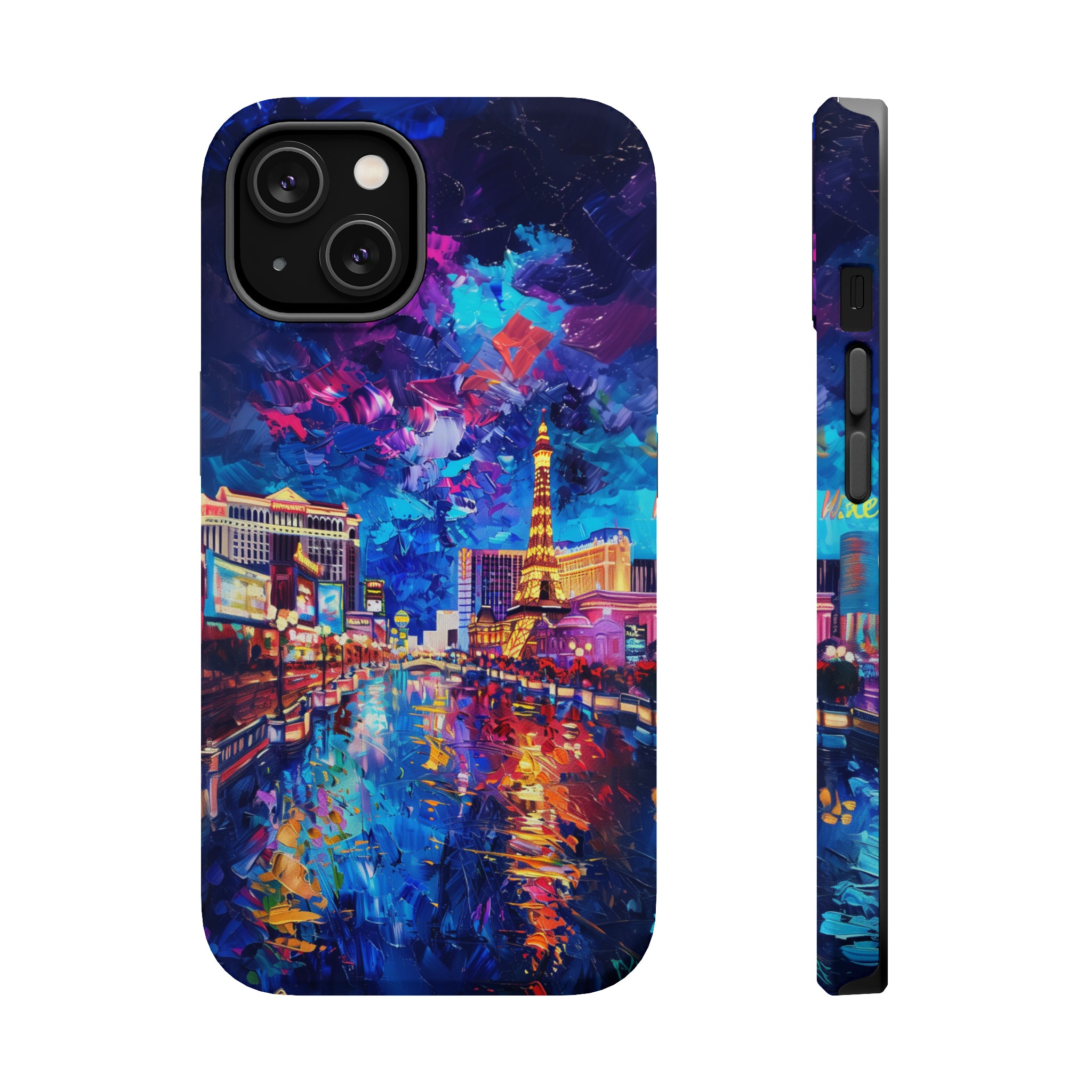 STIKISS™ Oil Paints Collection 01-012 Las Vegas iPhone MagSafe Tough Case