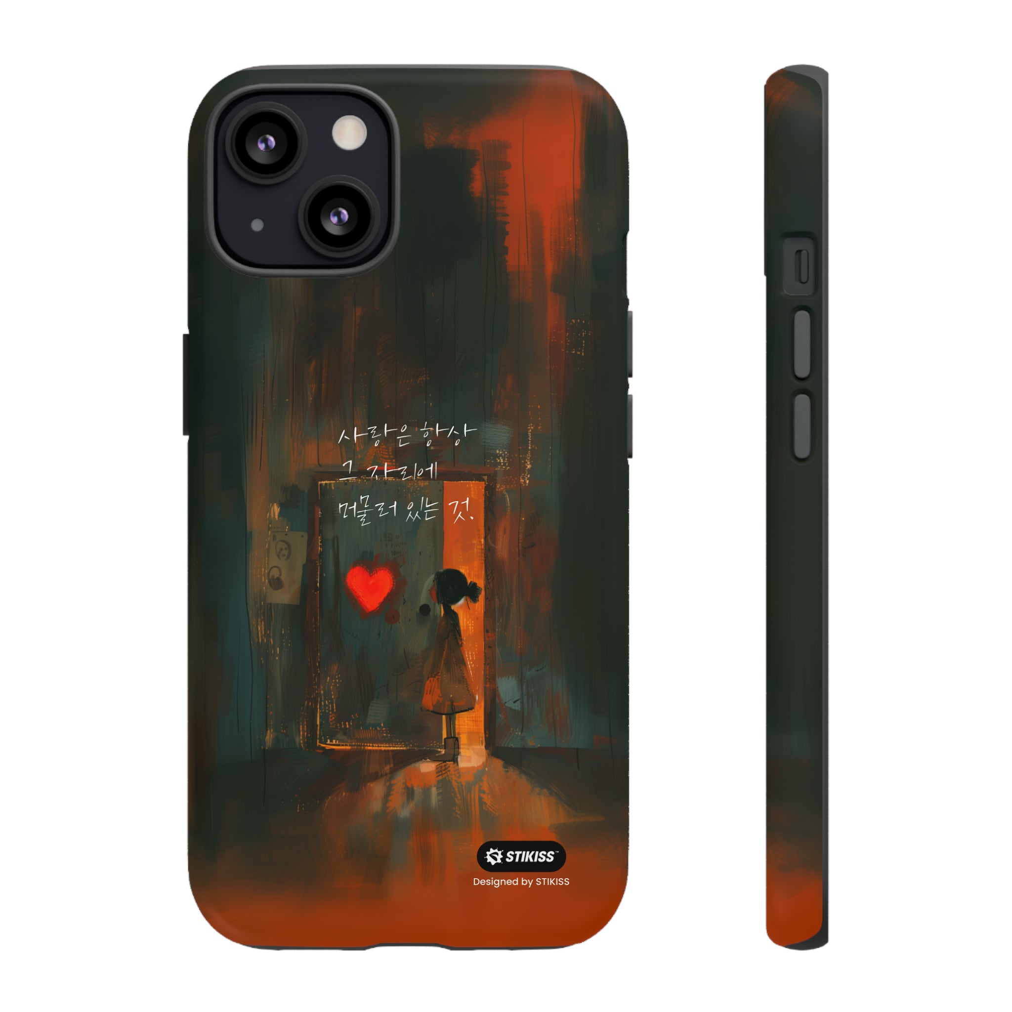 STIKISS™ Exploring Love Collection 002 - Love always Tough iPhone Cases