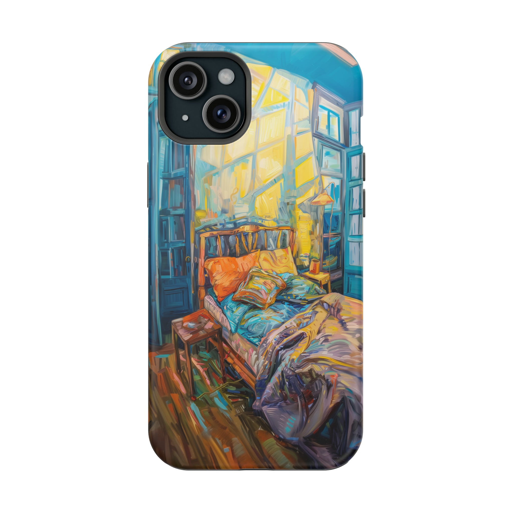 STIKISS™ Oil Paints Collection 01-020 Bed iPhone MagSafe Tough Case