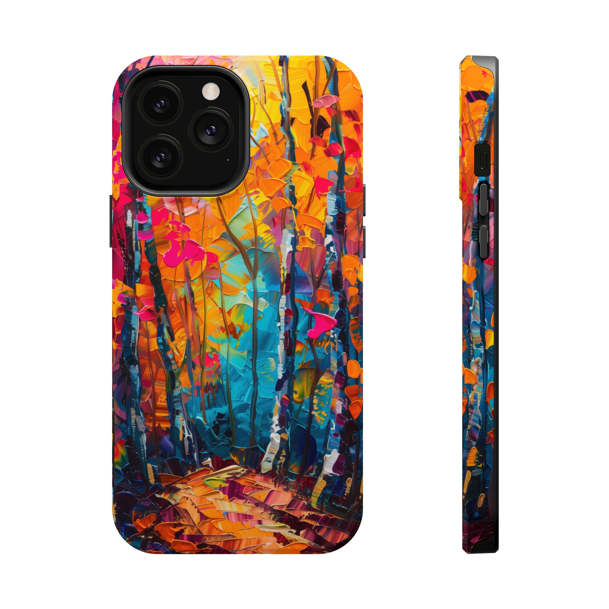 STIKISS™ Oil Paints Collection 01-002 Forest iPhone MagSafe Tough Case