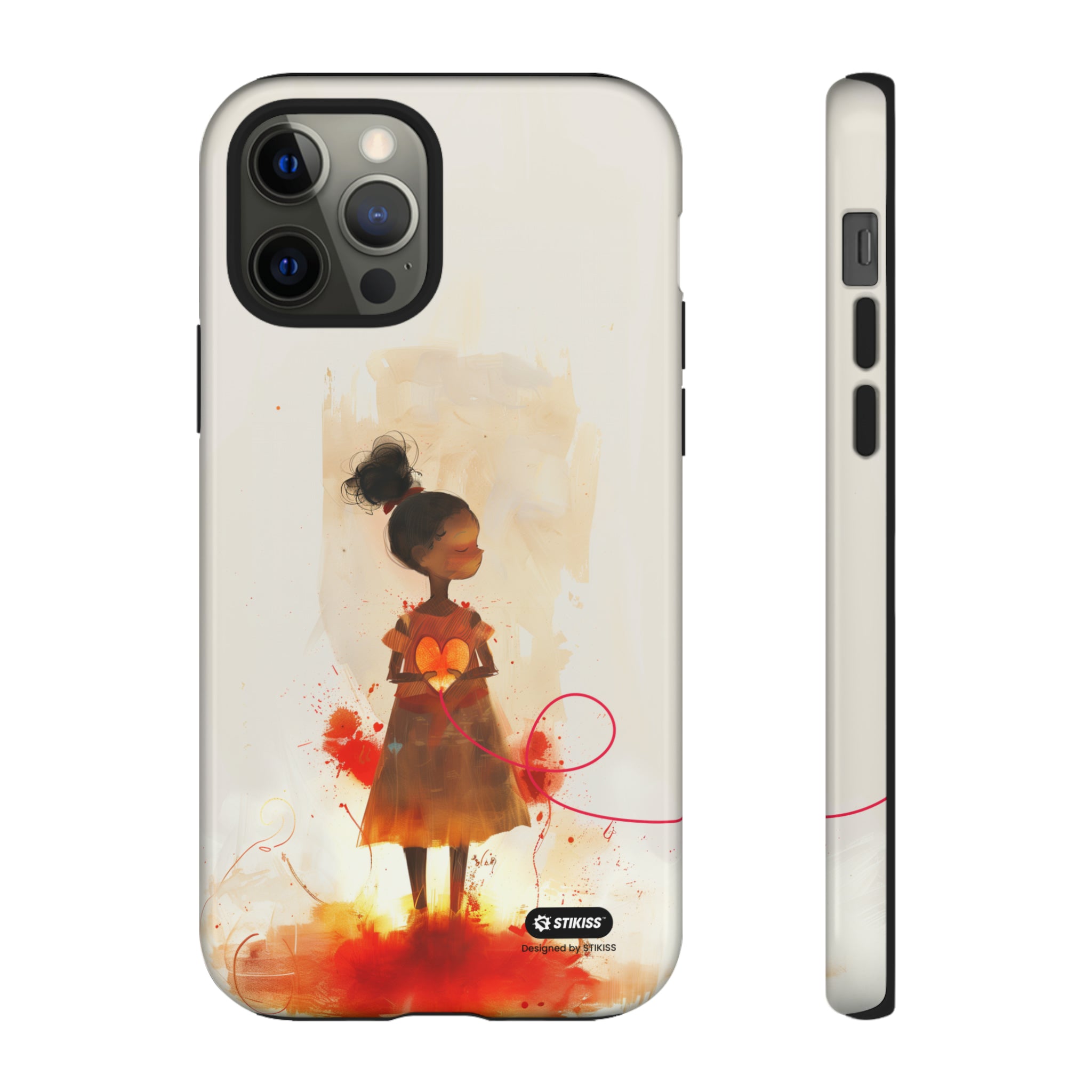 STIKISS™ Exploring Love Collection 010 - Lover Tough iPhone, Galaxy, Pixel phone Case