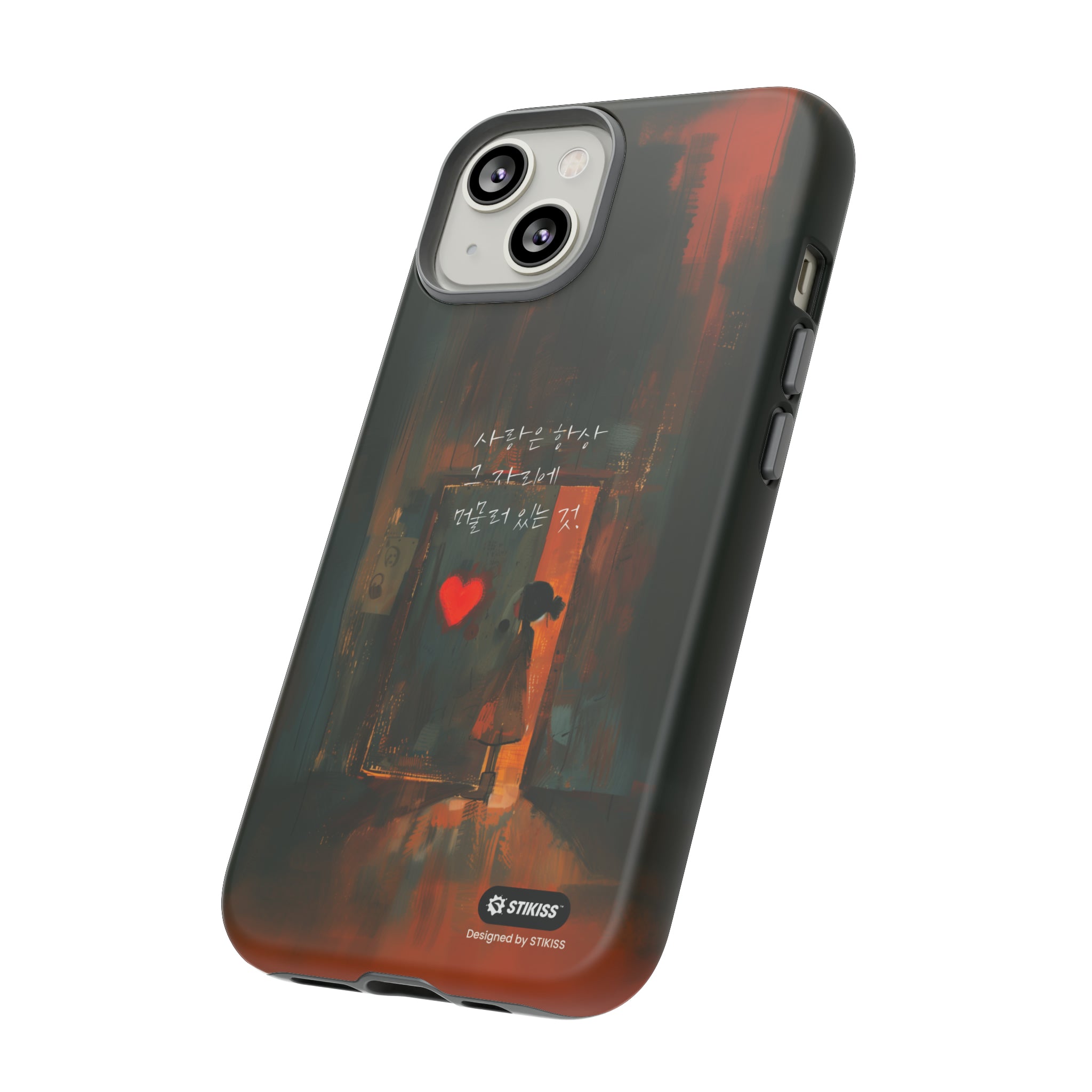 STIKISS™ Exploring Love Collection 002 - Love always Tough iPhone Cases