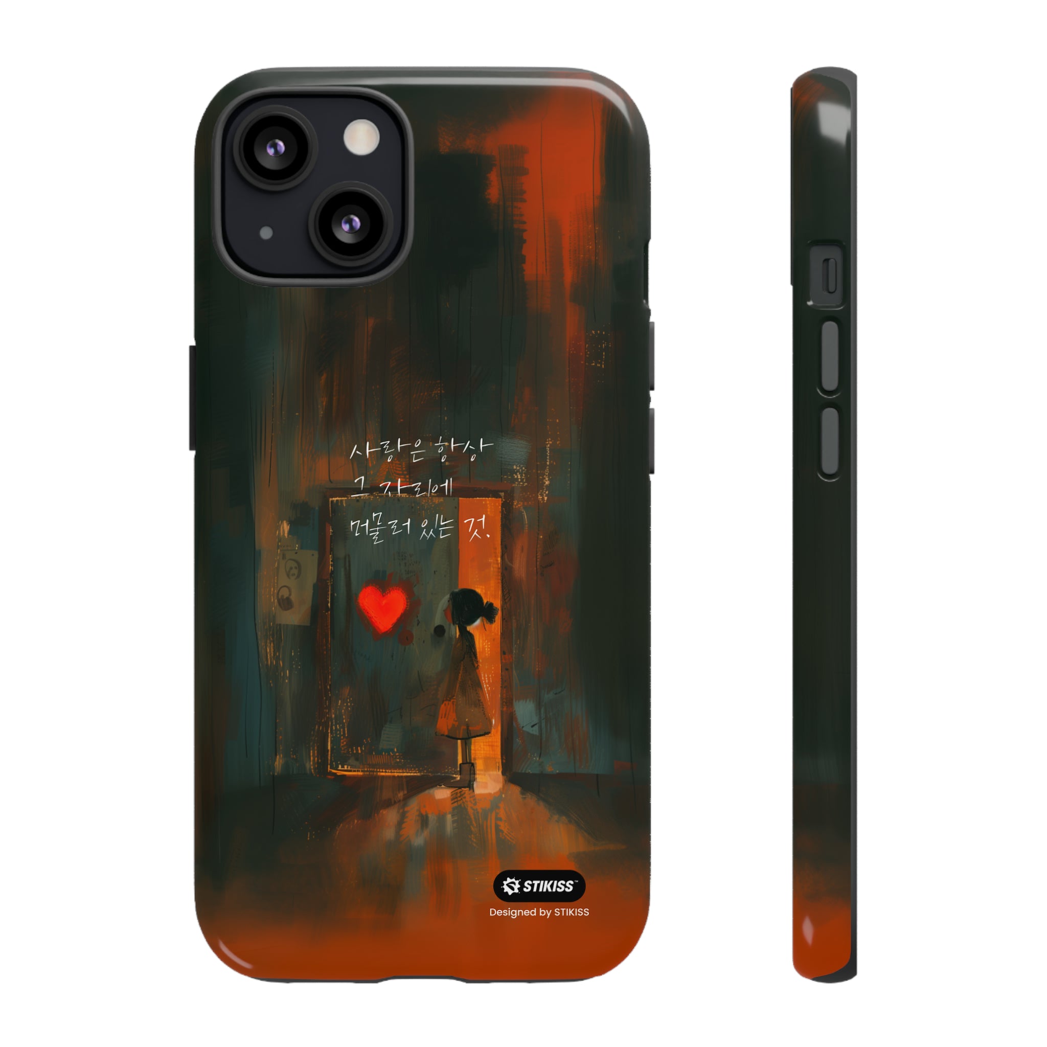 STIKISS™ Exploring Love Collection 002 - Love always Tough iPhone Cases