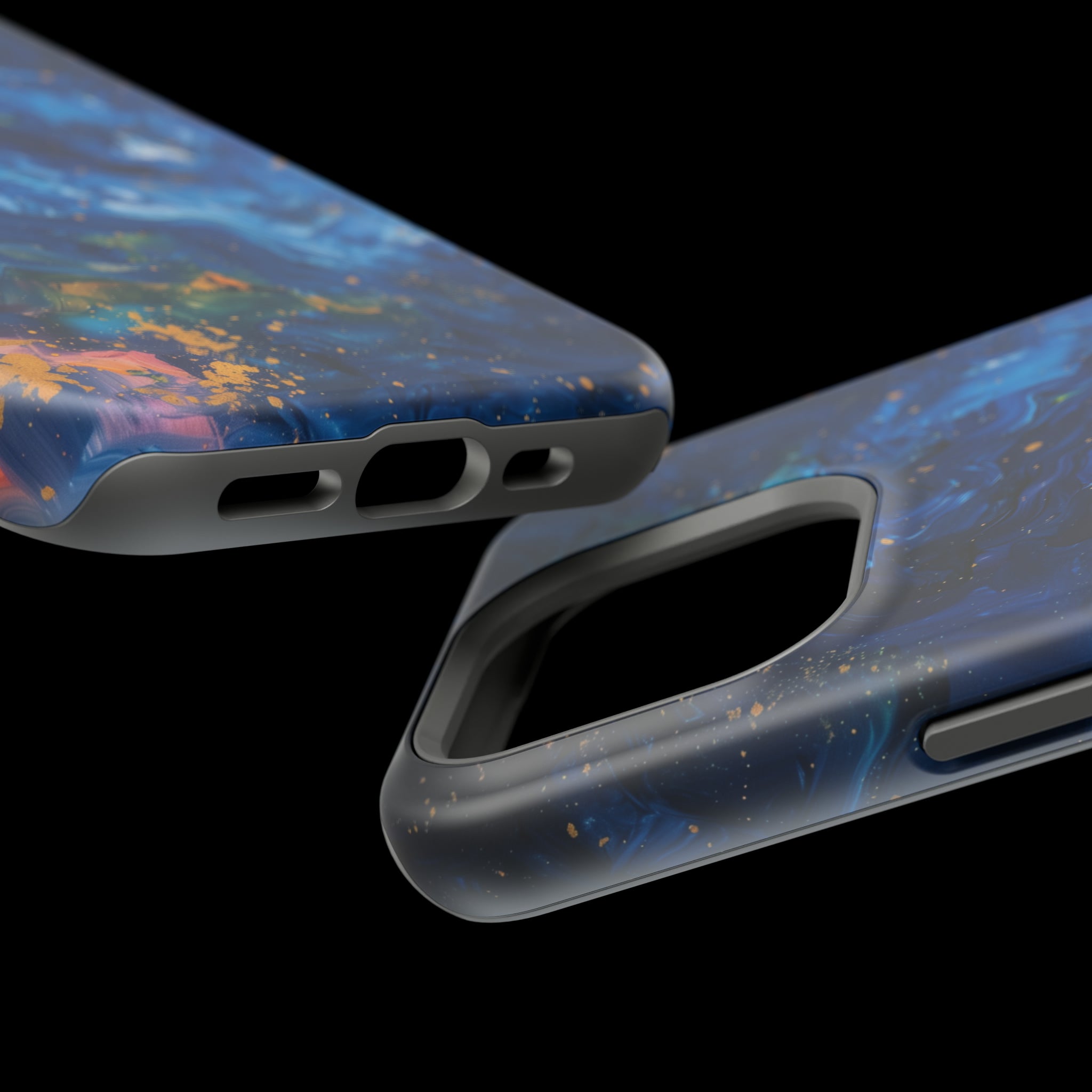 STIKISS™ Oil Paints Collection 01-013 Milky way iPhone MagSafe Tough Case