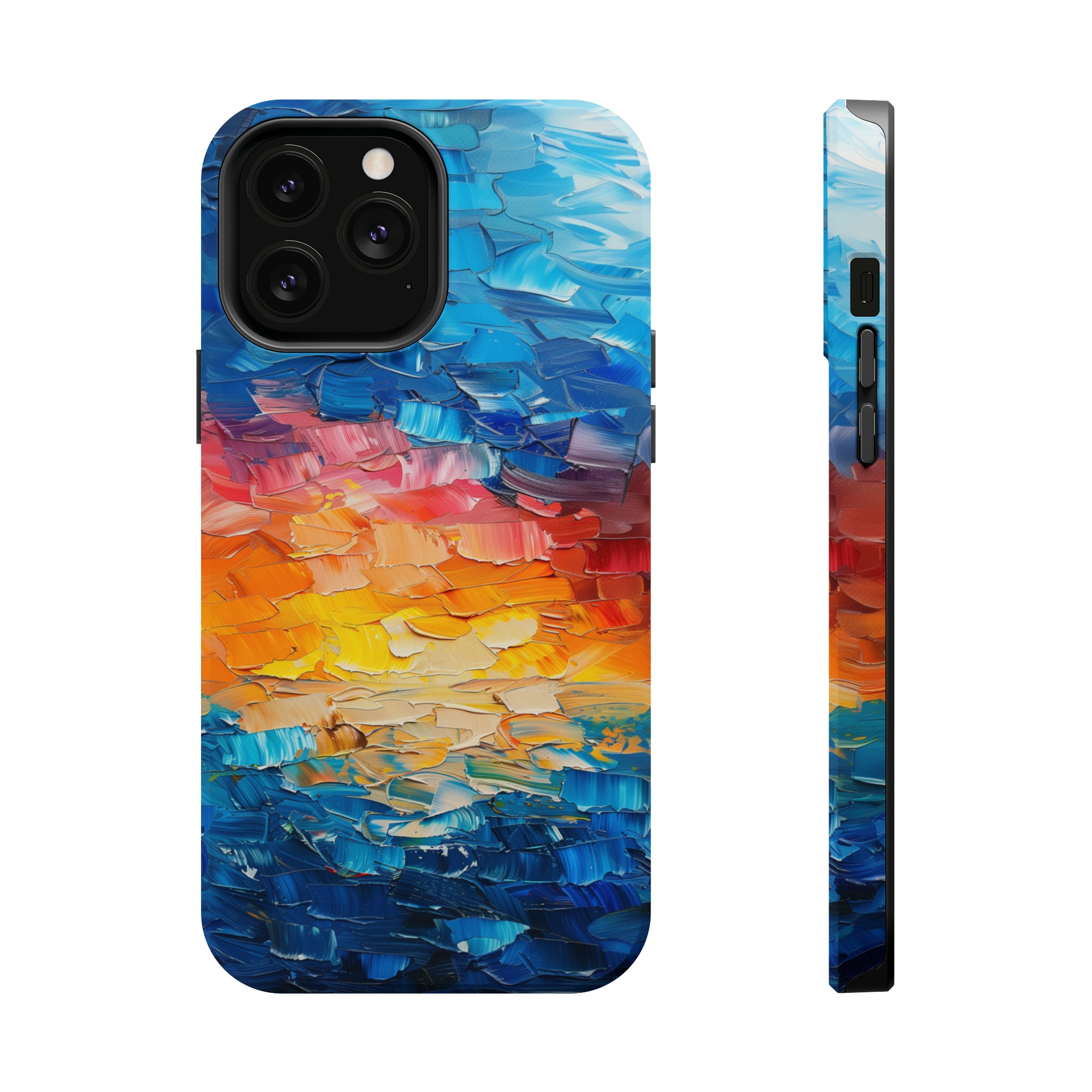 STIKISS™ Oil Paints Collection 01-004 Sunset iPhone MagSafe Tough Case