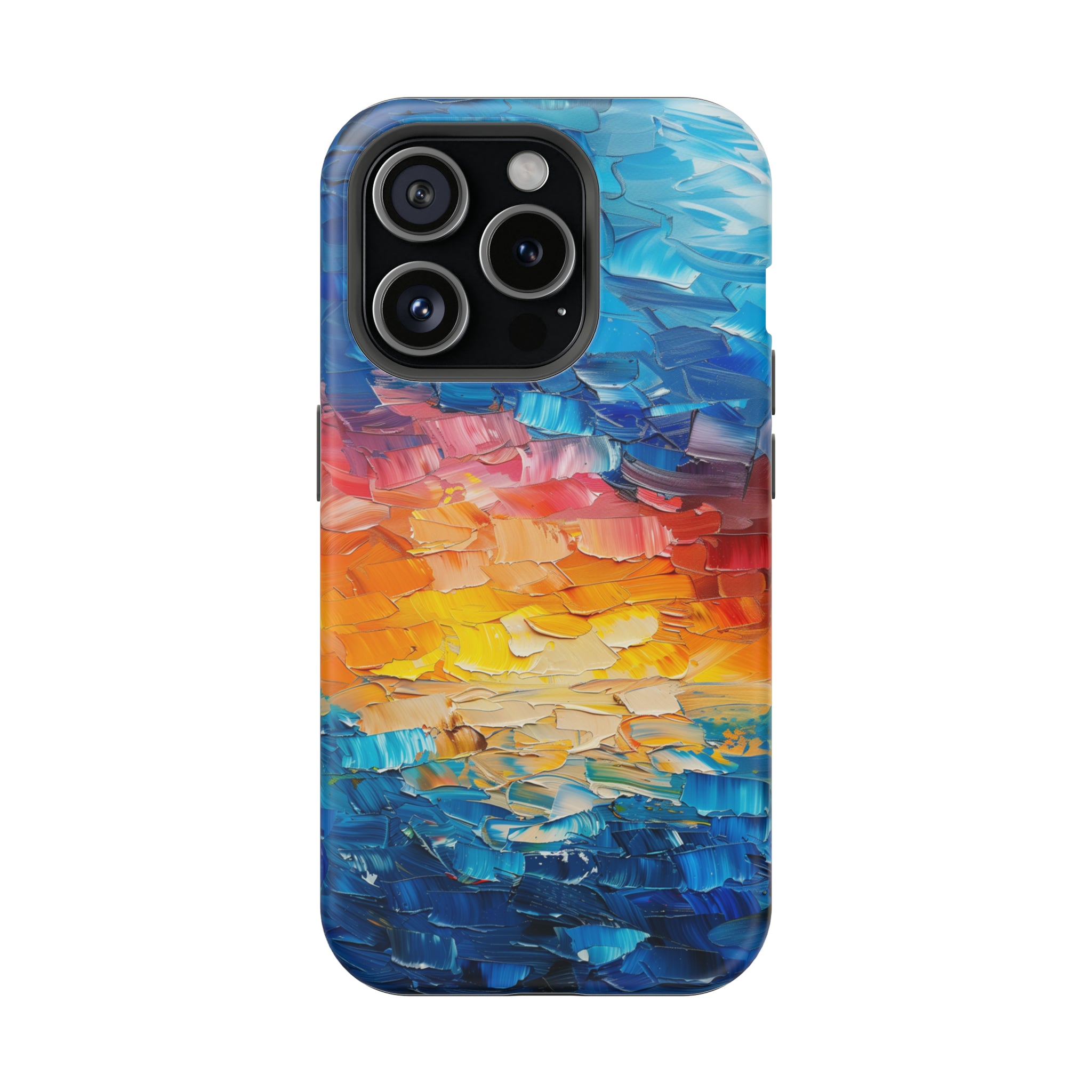 STIKISS™ Oil Paints Collection 01-004 Sunset iPhone MagSafe Tough Case