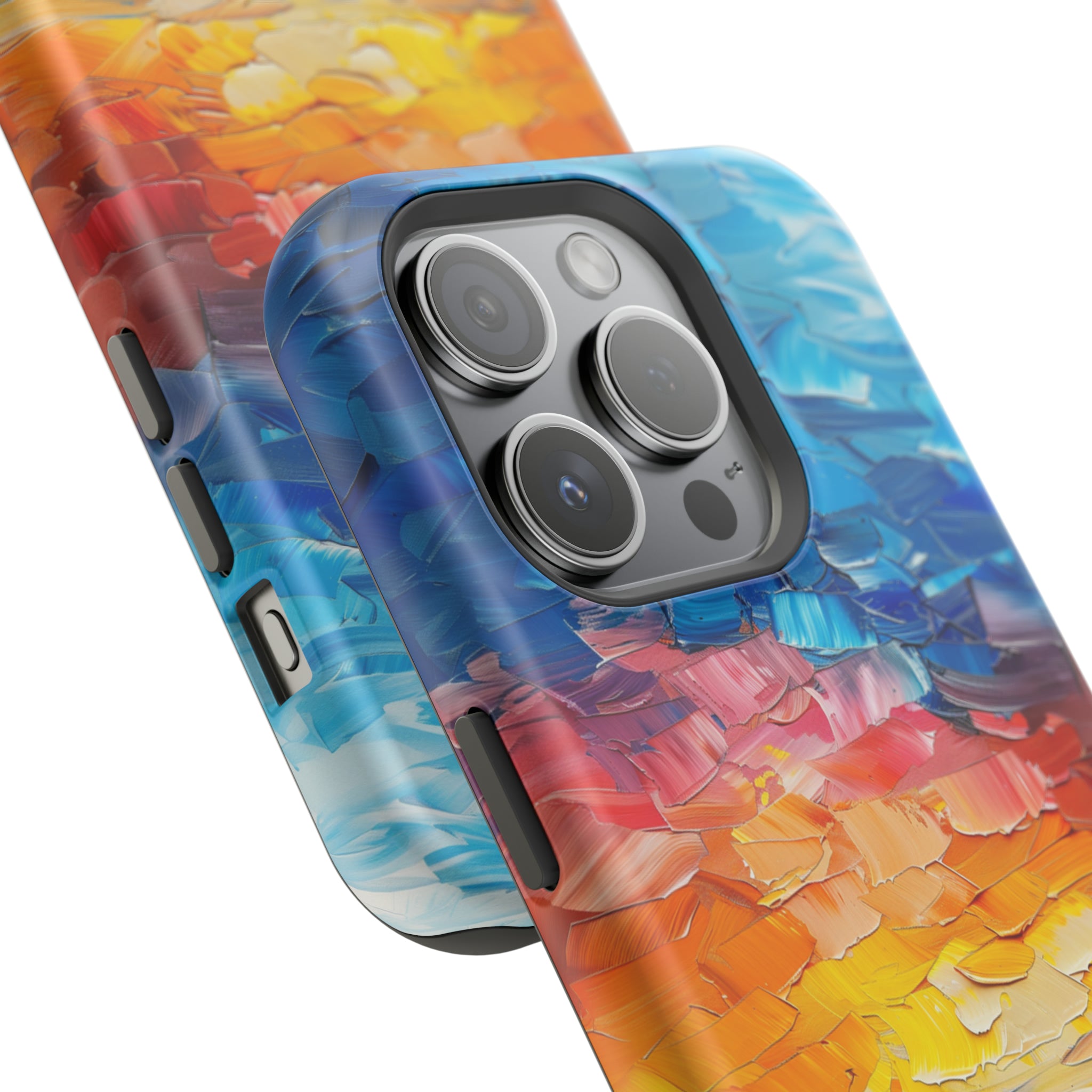 STIKISS™ Oil Paints Collection 01-004 Sunset iPhone MagSafe Tough Case