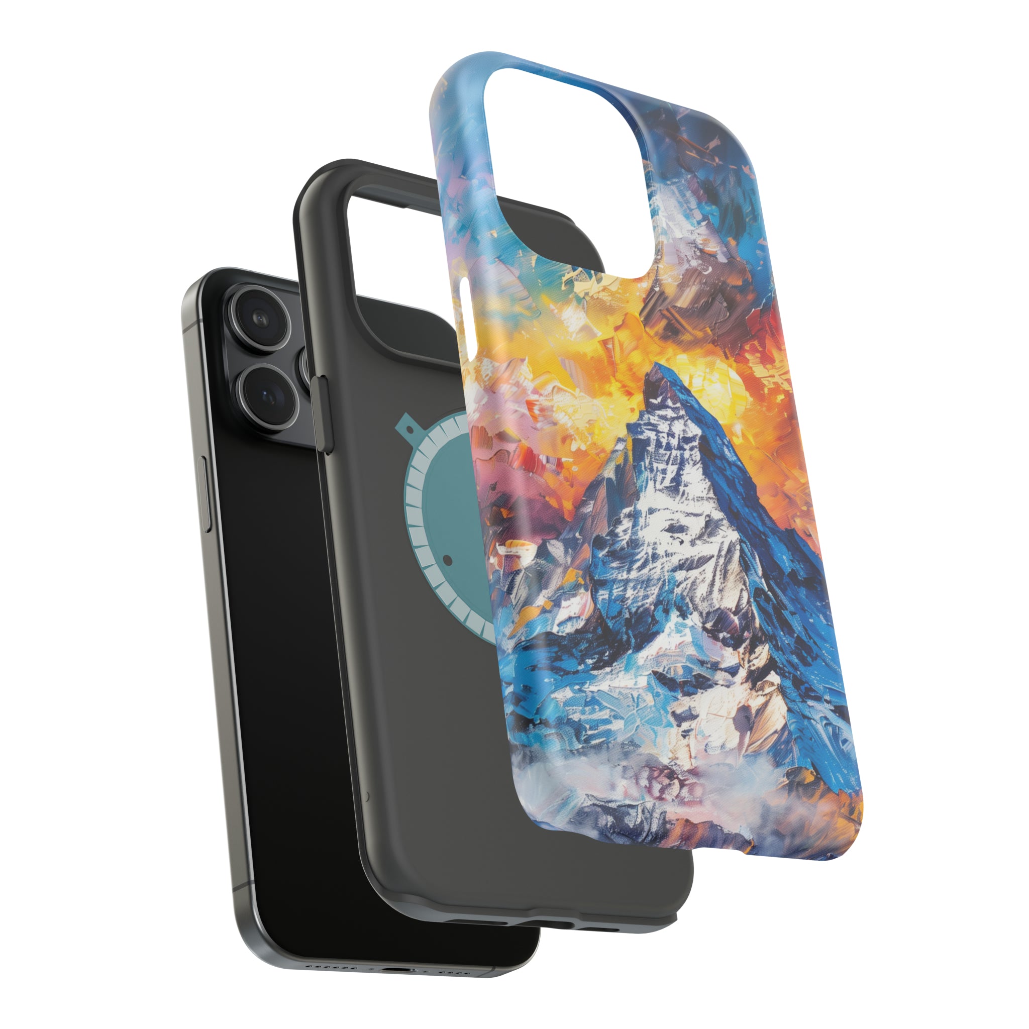 STIKISS™ Oil Paints Collection 01-009 Mount Everest iPhone MagSafe Tough Case