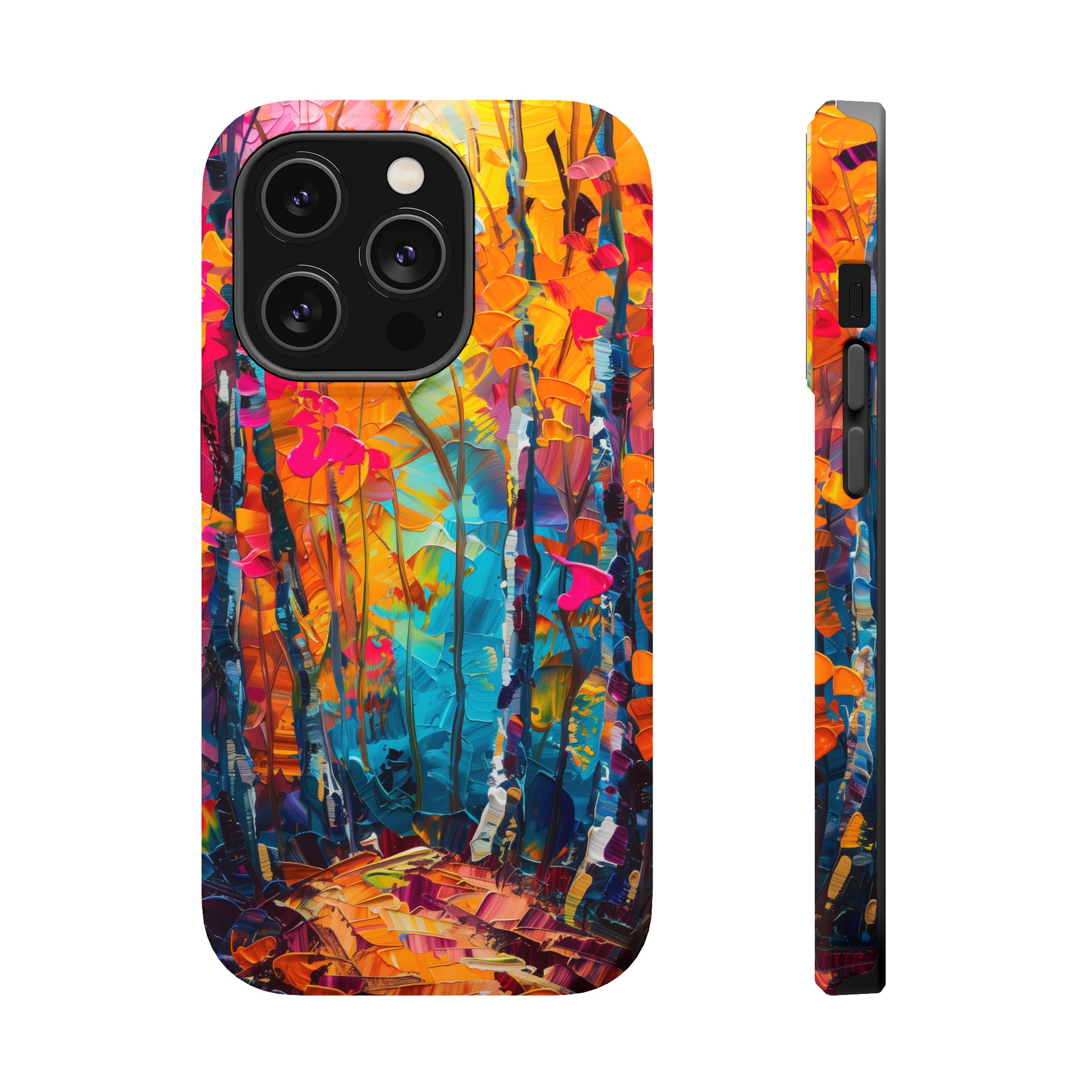 STIKISS™ Oil Paints Collection 01-002 Forest iPhone MagSafe Tough Case