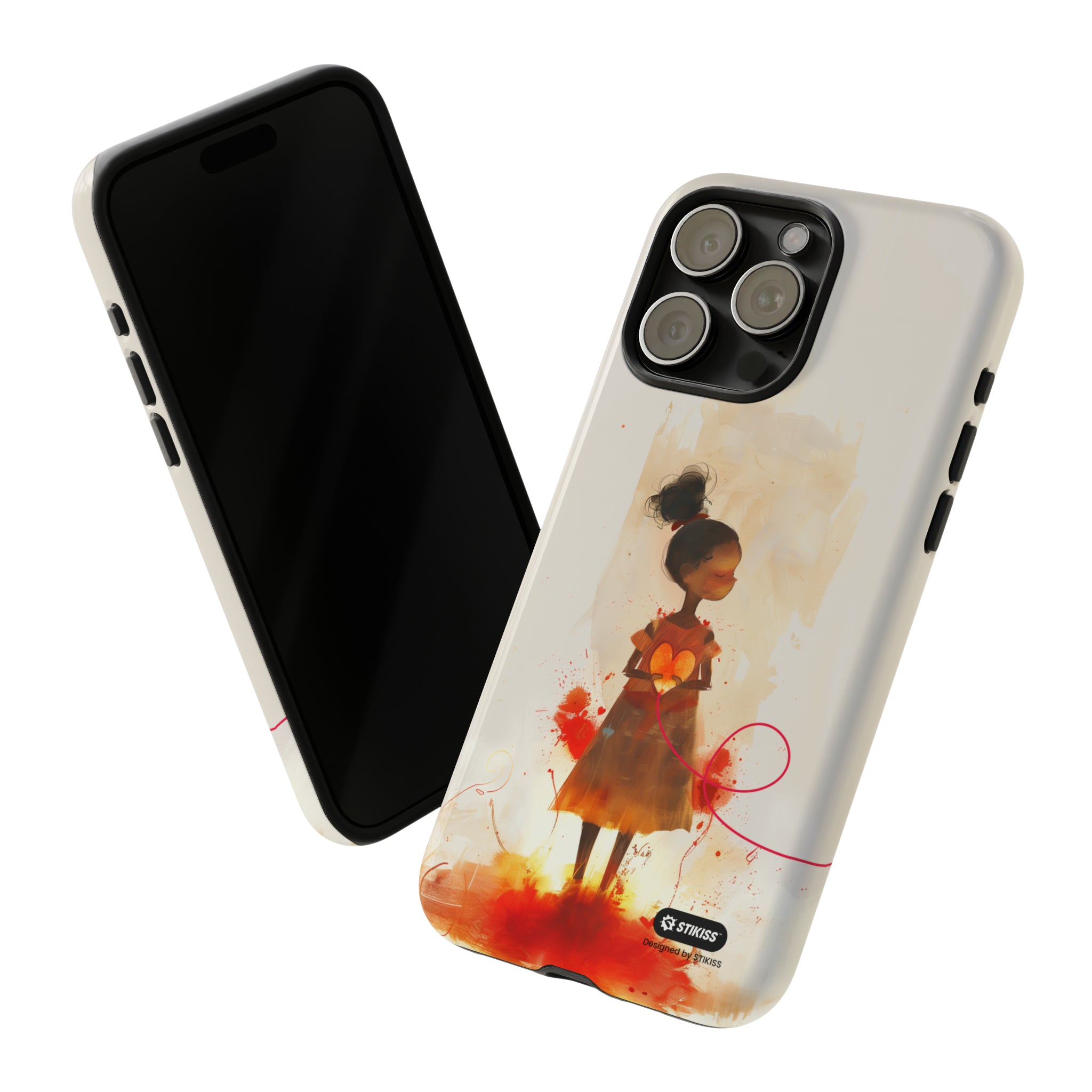 STIKISS™ Exploring Love Collection 010 - Lover Tough iPhone, Galaxy, Pixel phone Case