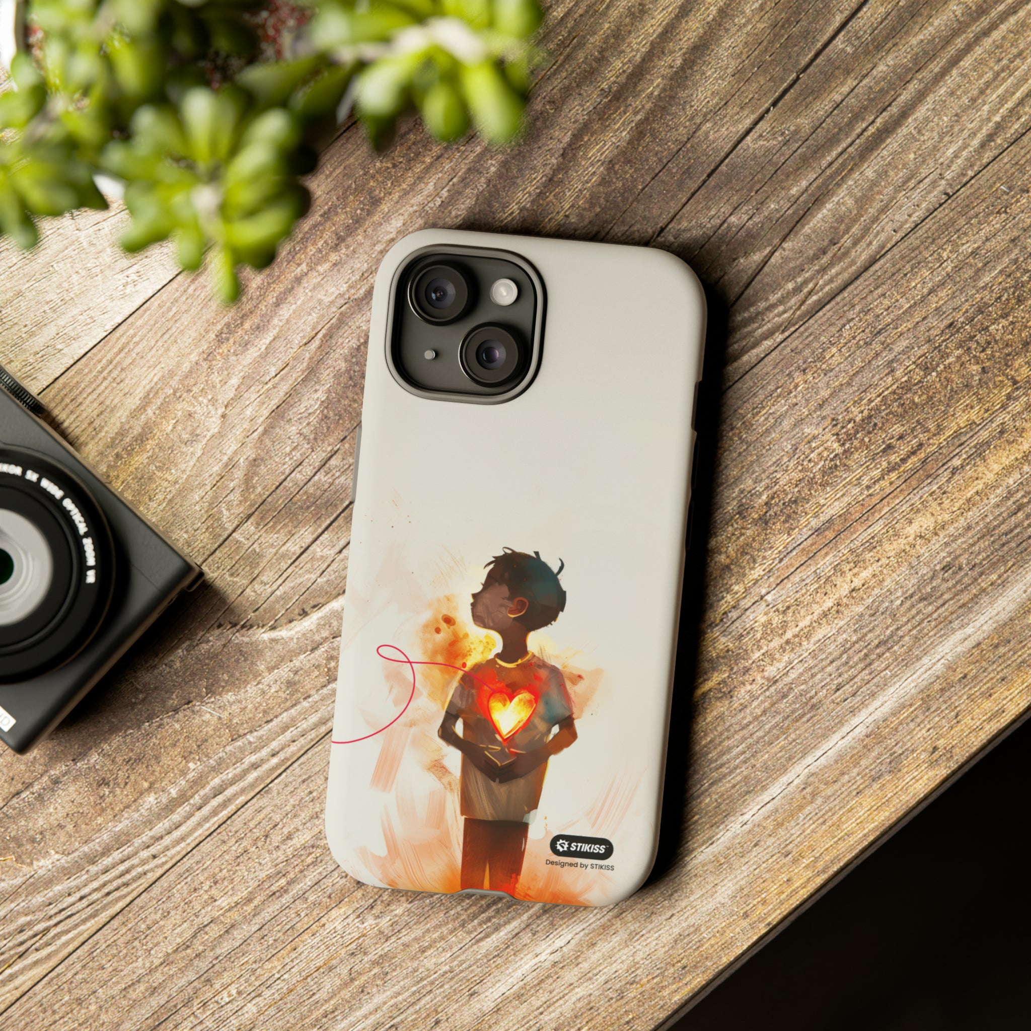 STIKISS™ Exploring Love Collection 011 - Lover Tough iPhone, Galaxy, Pixel phone Case