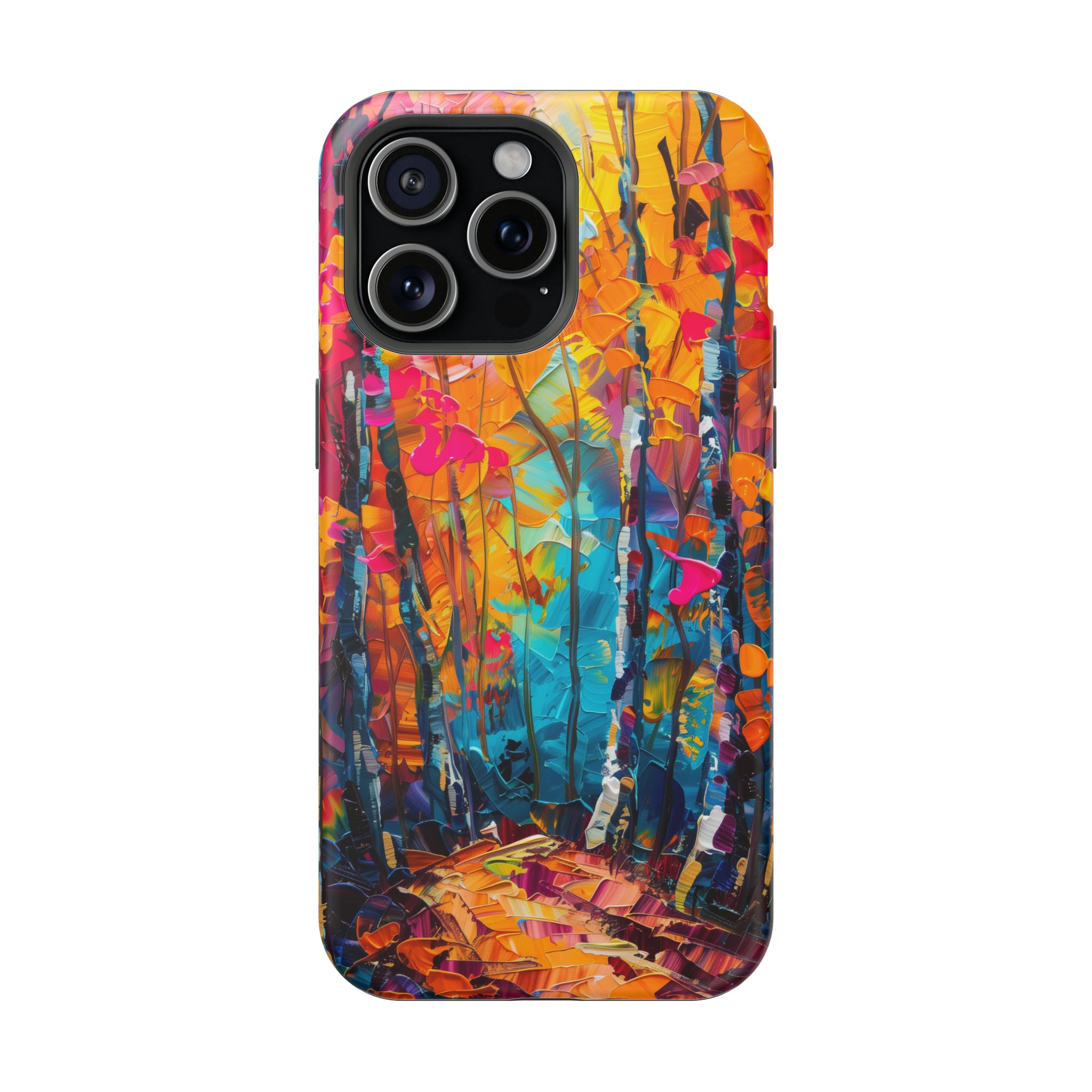 STIKISS™ Oil Paints Collection 01-002 Forest iPhone MagSafe Tough Case