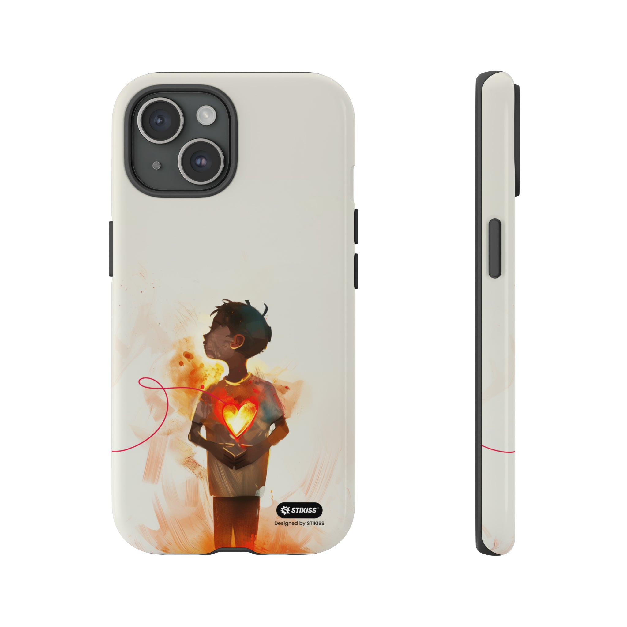 STIKISS™ Exploring Love Collection 011 - Lover Tough iPhone, Galaxy, Pixel phone Case