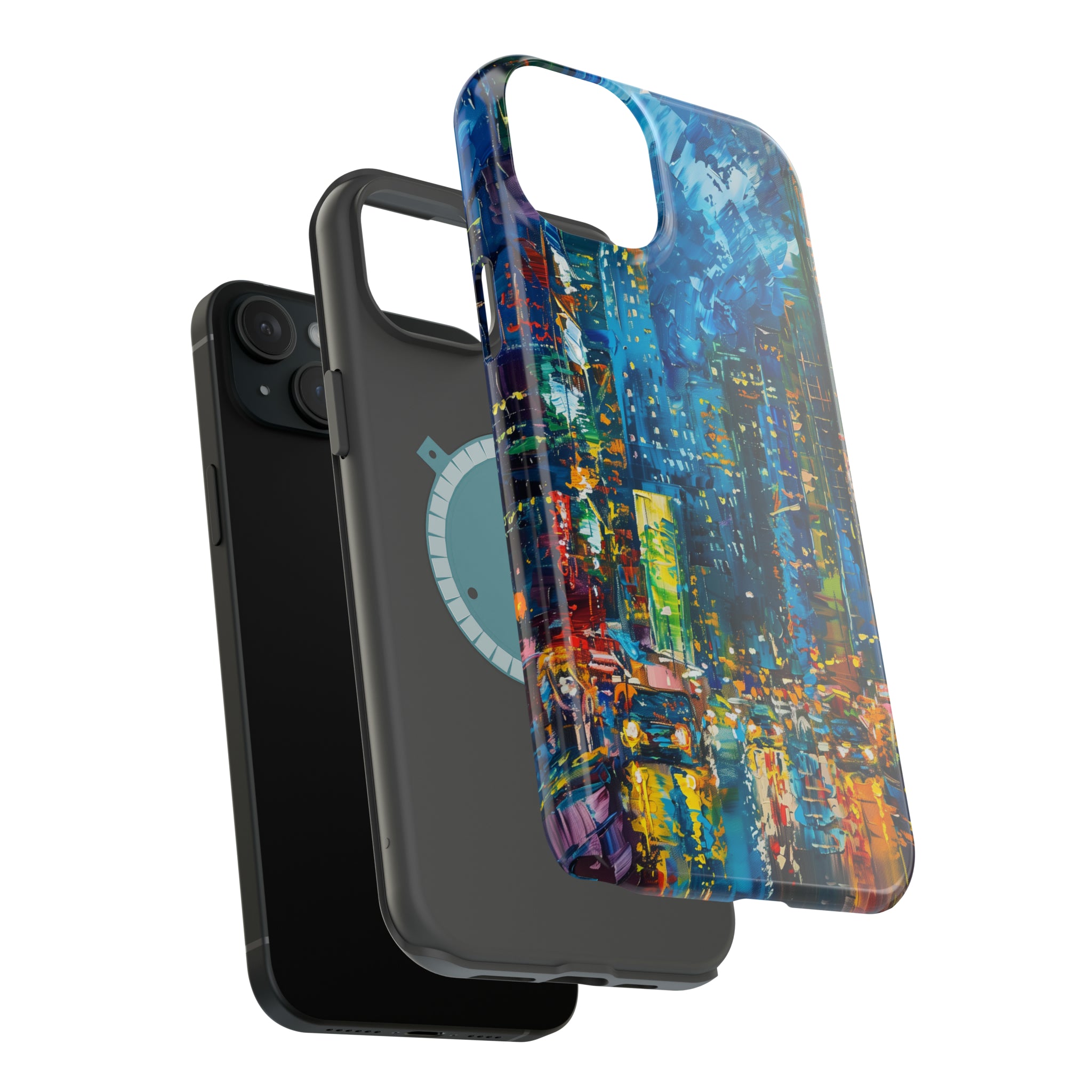 STIKISS™ Oil Paints Collection 01-005 New York iPhone MagSafe Tough Case