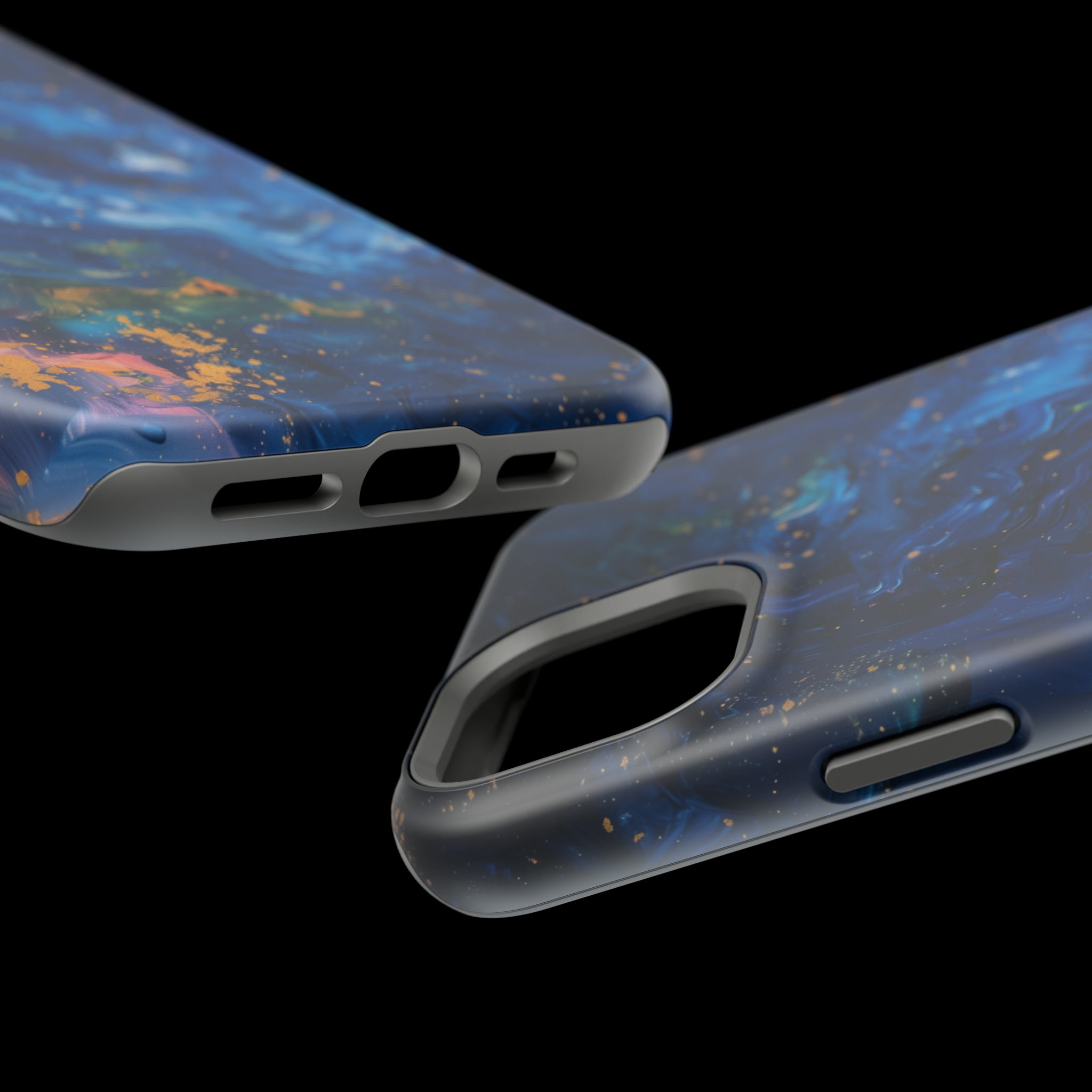 STIKISS™ Oil Paints Collection 01-013 Milky way iPhone MagSafe Tough Case