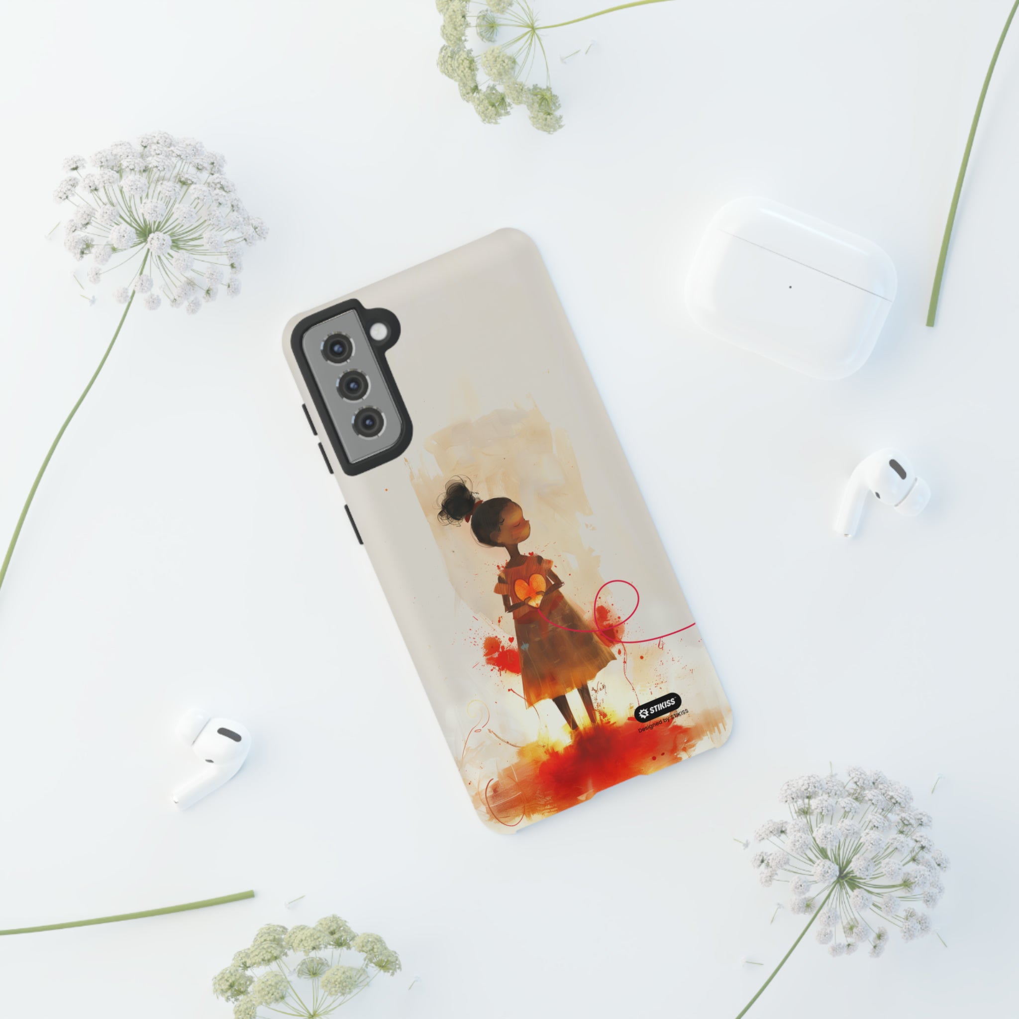 STIKISS™ Exploring Love Collection 010 - Lover Tough iPhone, Galaxy, Pixel phone Case