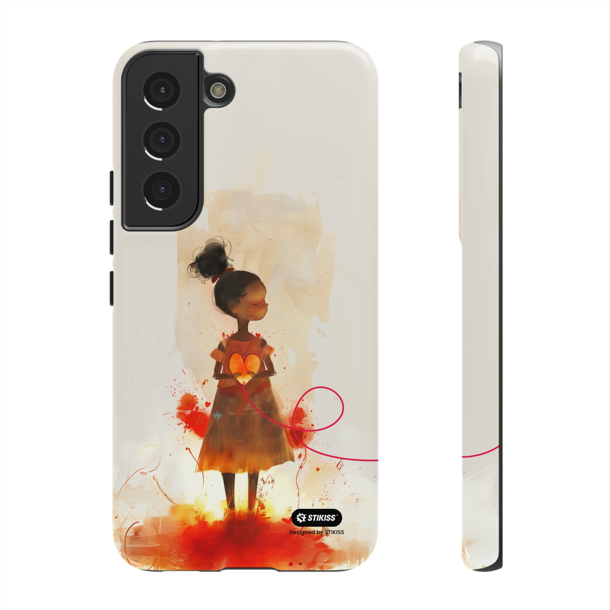 STIKISS™ Exploring Love Collection 010 - Lover Tough iPhone, Galaxy, Pixel phone Case