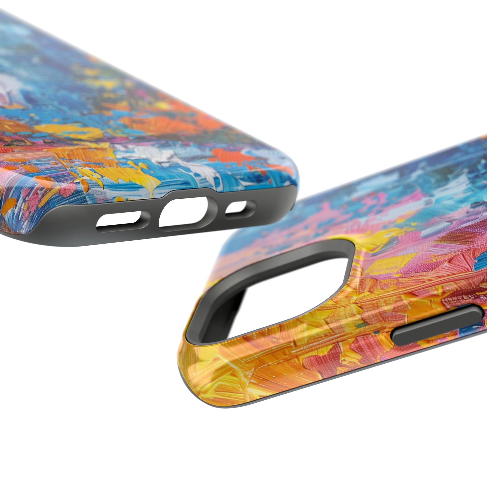 STIKISS™ Oil Paints Collection 01-010 Niagara Falls iPhone MagSafe Tough Case