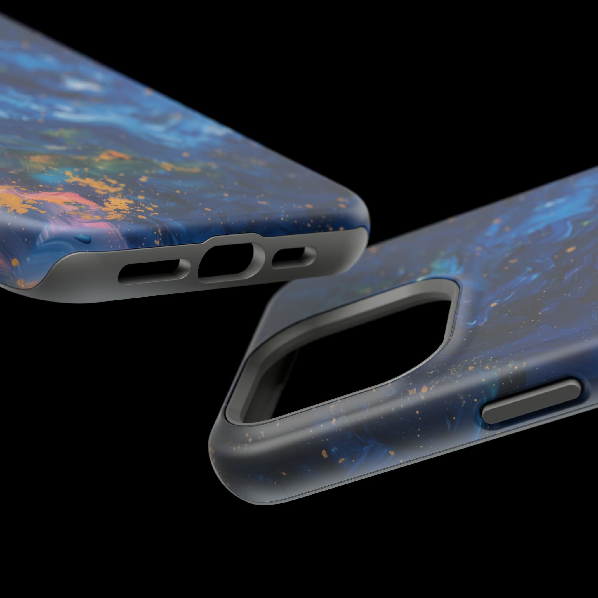 STIKISS™ Oil Paints Collection 01-013 Milky way iPhone MagSafe Tough Case