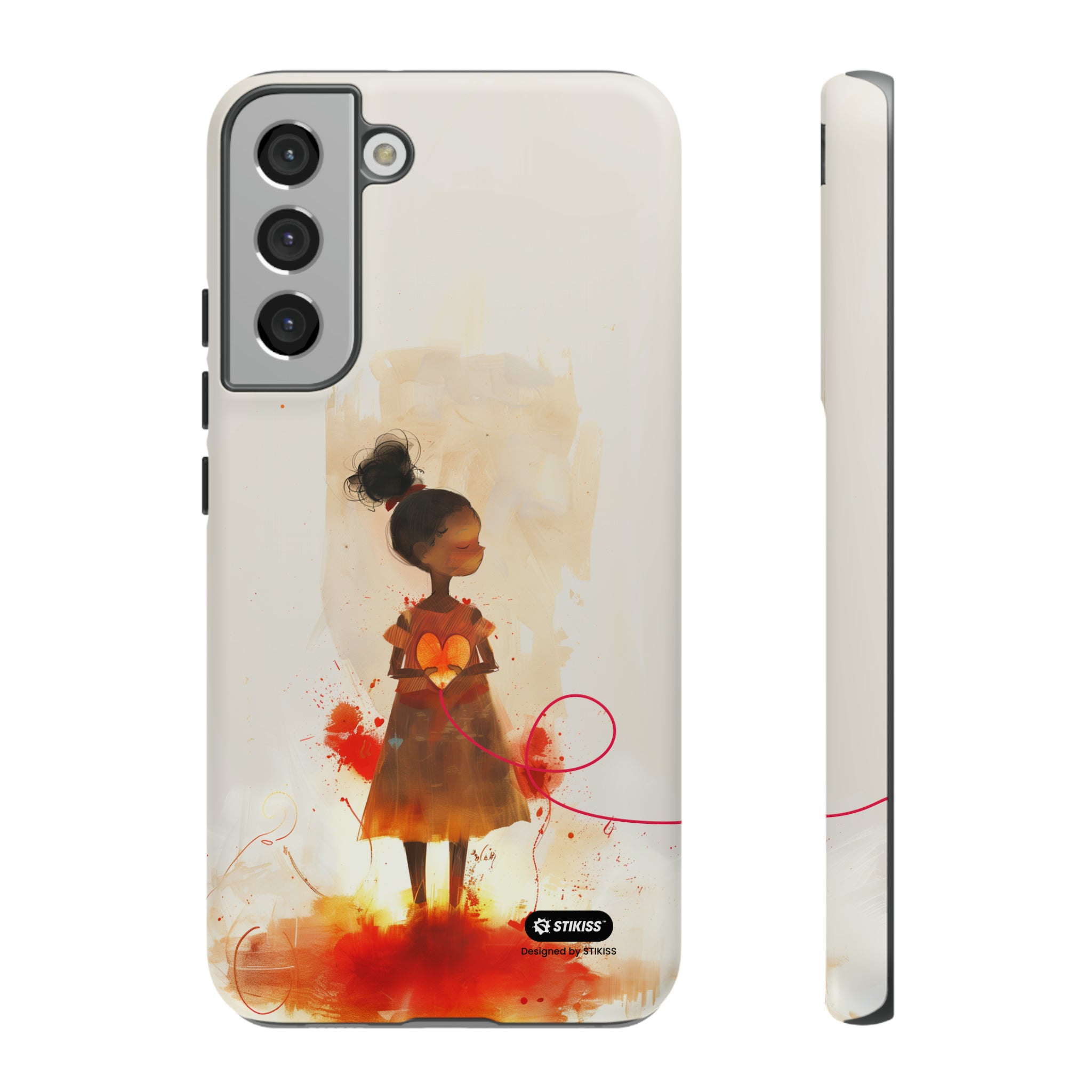 STIKISS™ Exploring Love Collection 010 - Lover Tough iPhone, Galaxy, Pixel phone Case