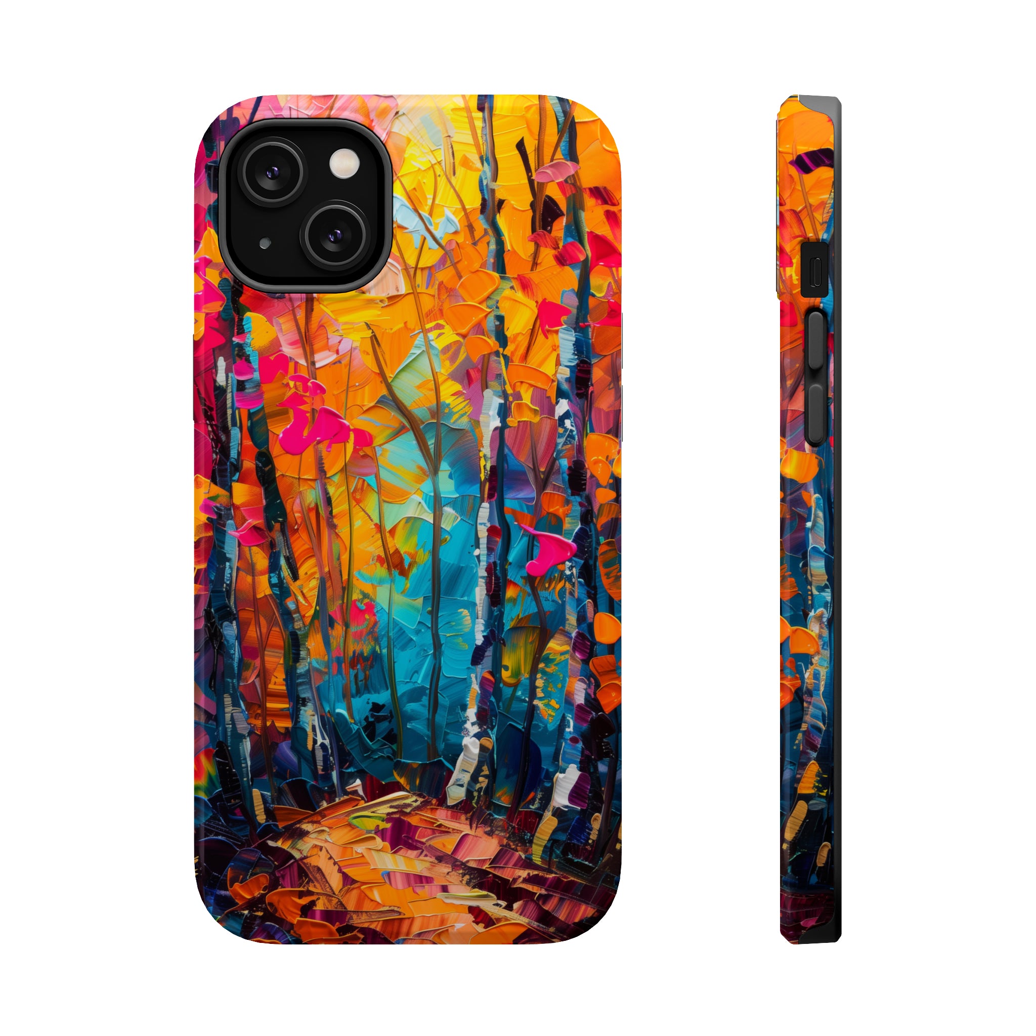 STIKISS™ Oil Paints Collection 01-002 Forest iPhone MagSafe Tough Case