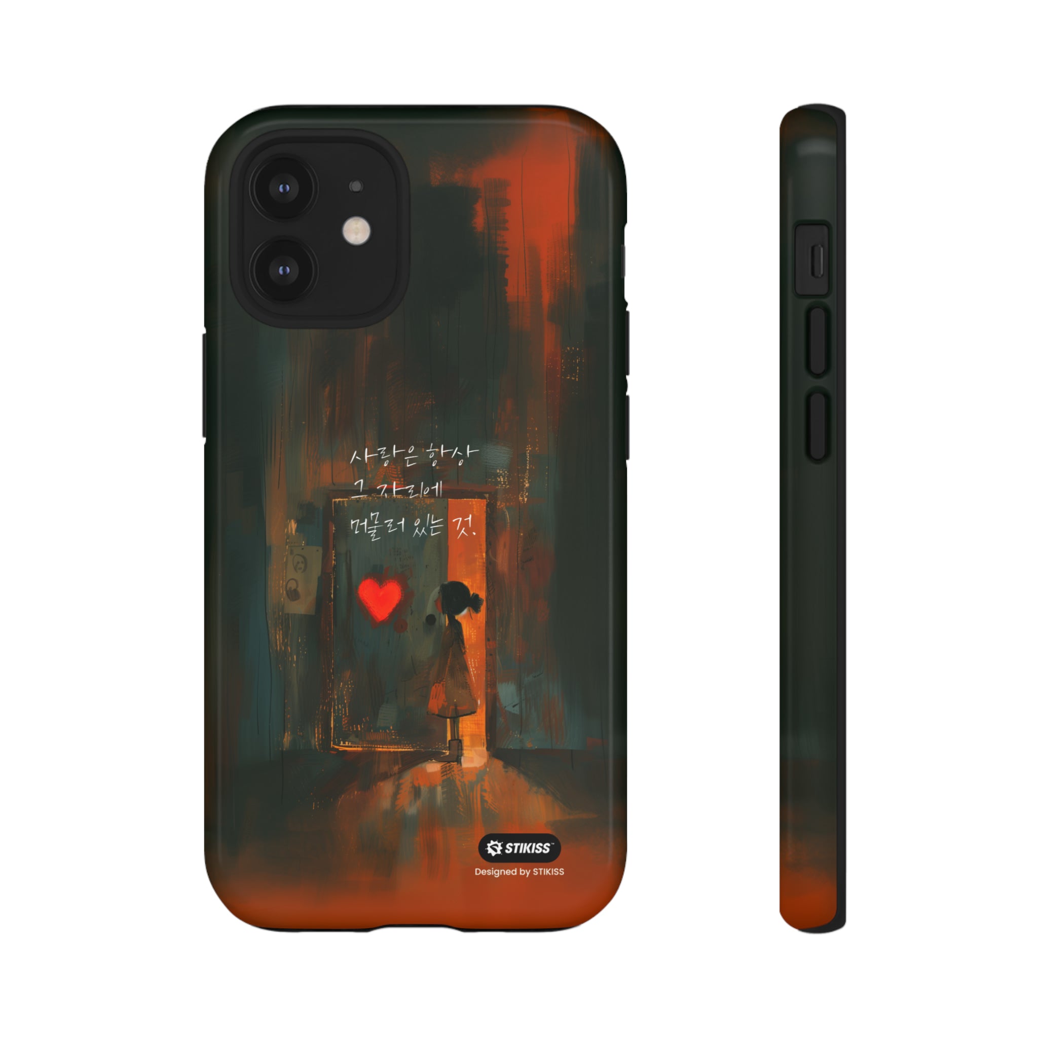 STIKISS™ Exploring Love Collection 002 - Love always Tough iPhone Cases