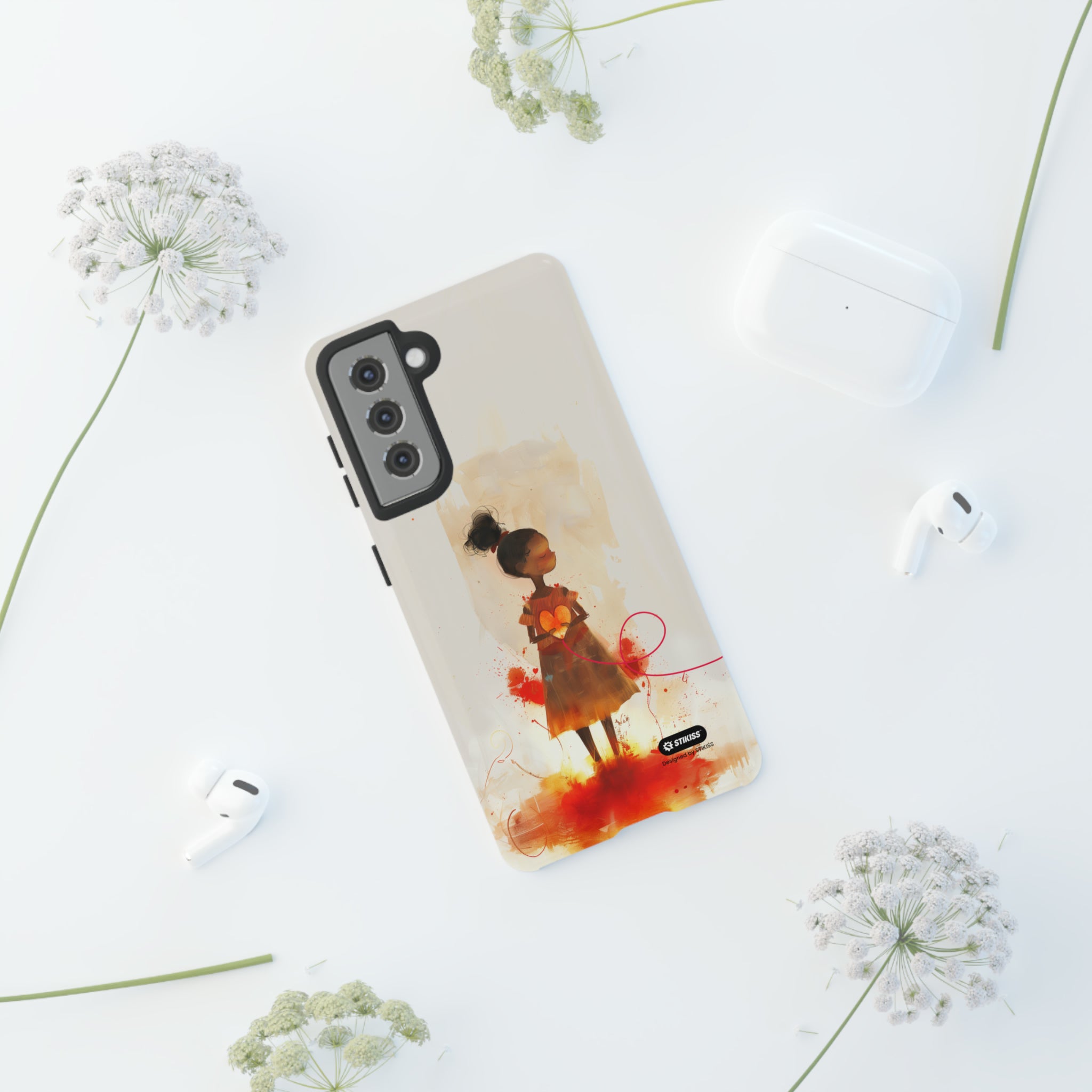 STIKISS™ Exploring Love Collection 010 - Lover Tough iPhone, Galaxy, Pixel phone Case