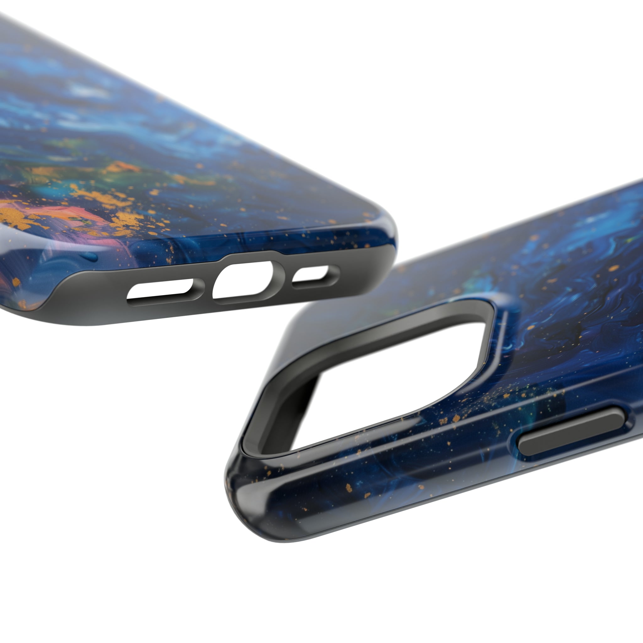 STIKISS™ Oil Paints Collection 01-013 Milky way iPhone MagSafe Tough Case