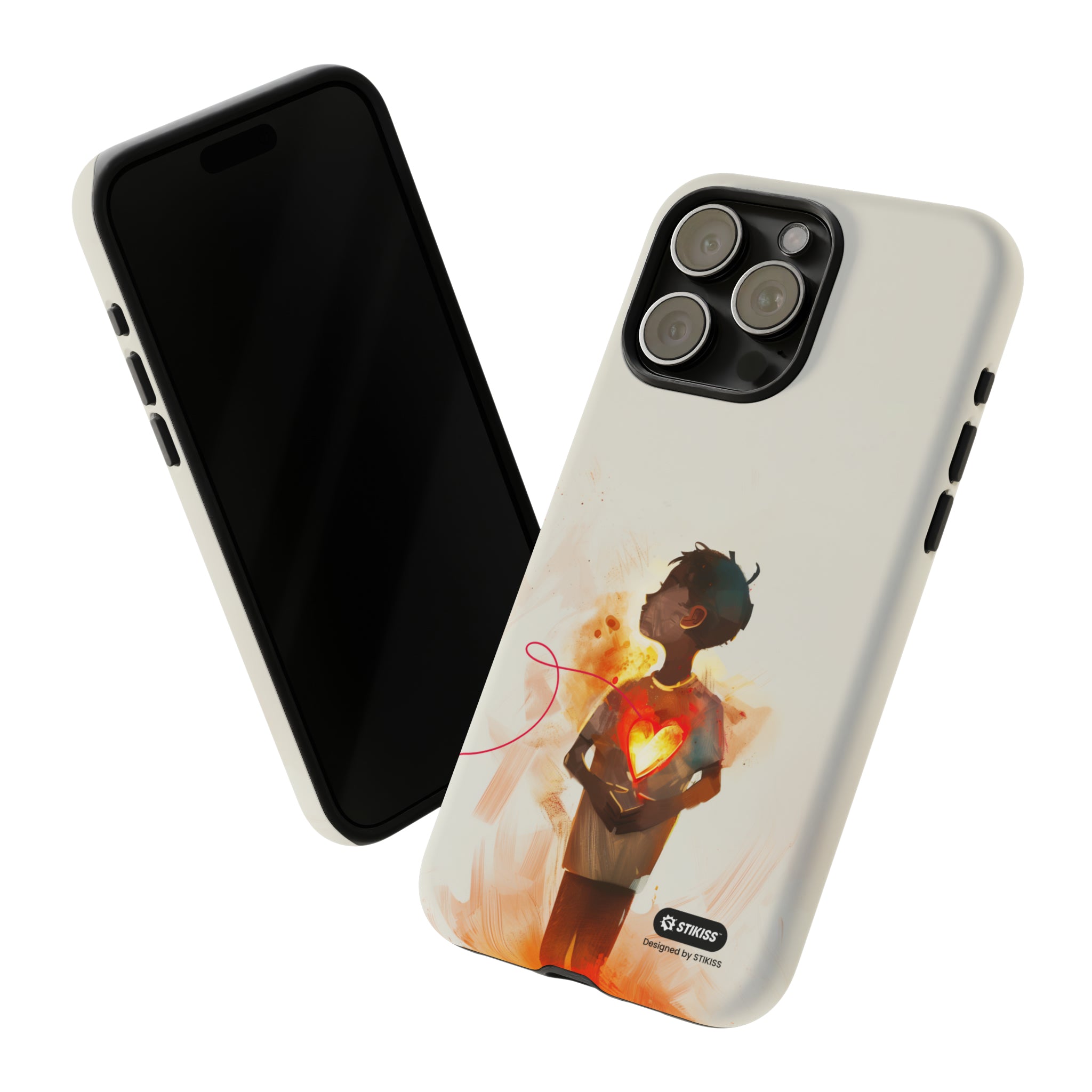 STIKISS™ Exploring Love Collection 011 - Lover Tough iPhone, Galaxy, Pixel phone Case