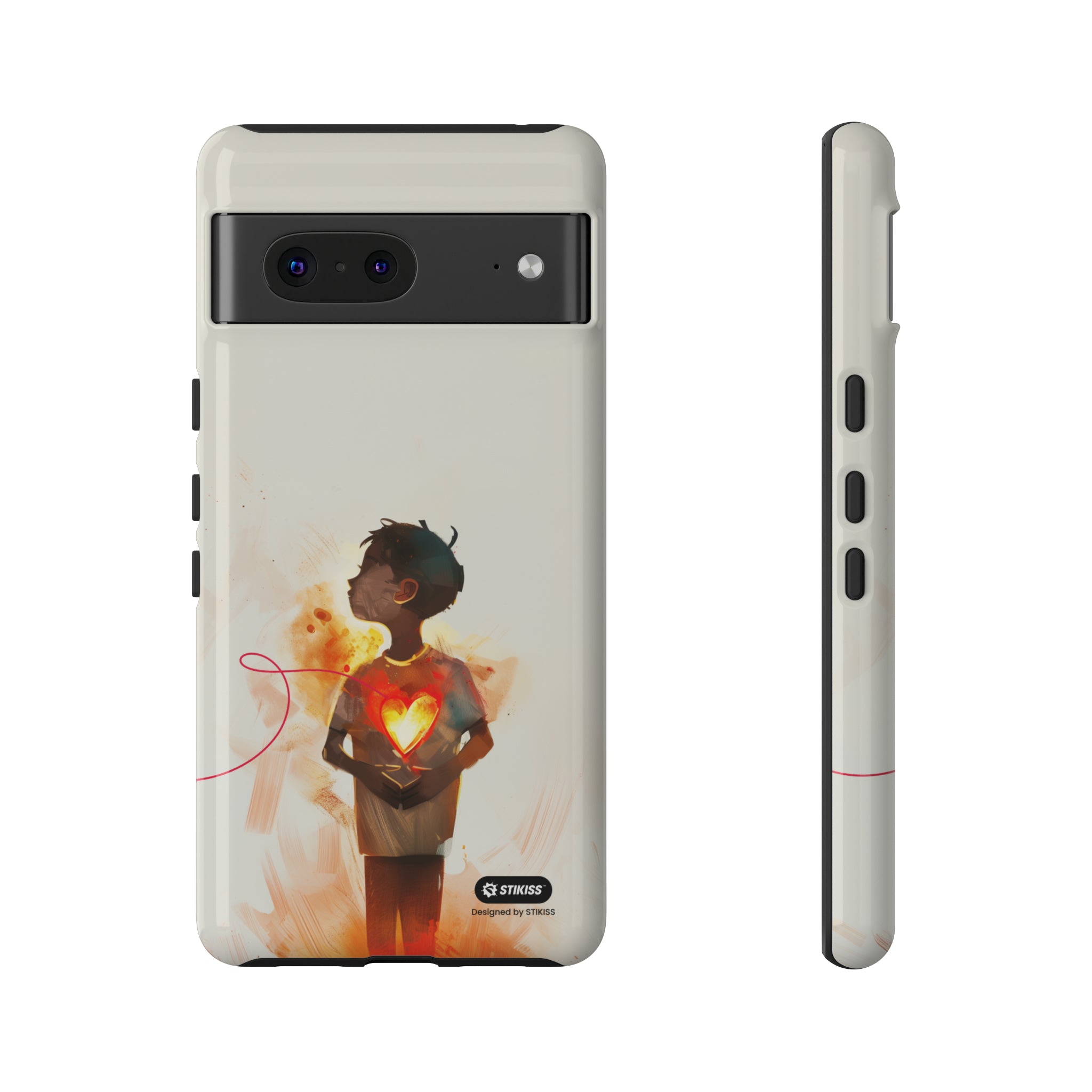 STIKISS™ Exploring Love Collection 011 - Lover Tough iPhone, Galaxy, Pixel phone Case