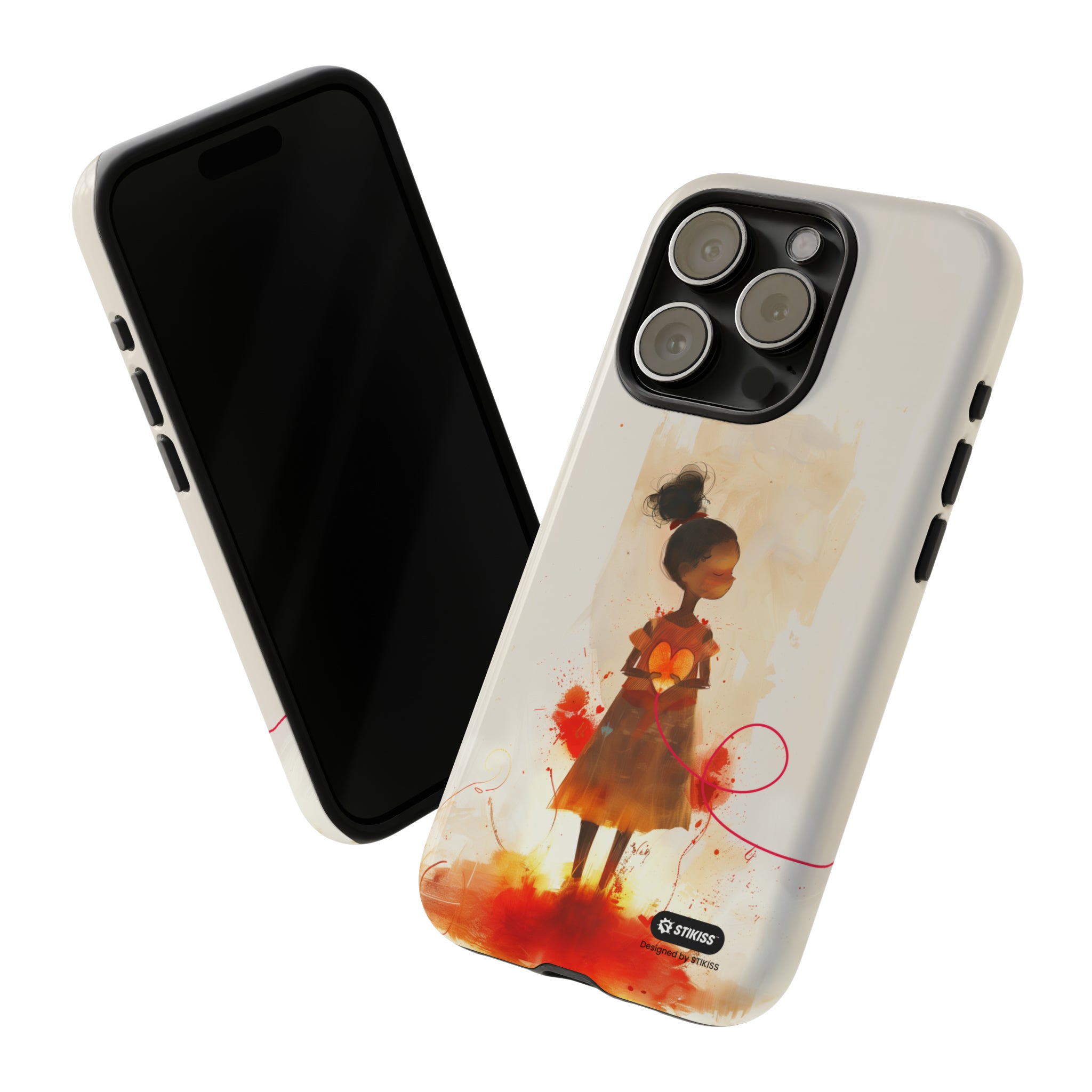 STIKISS™ Exploring Love Collection 010 - Lover Tough iPhone, Galaxy, Pixel phone Case