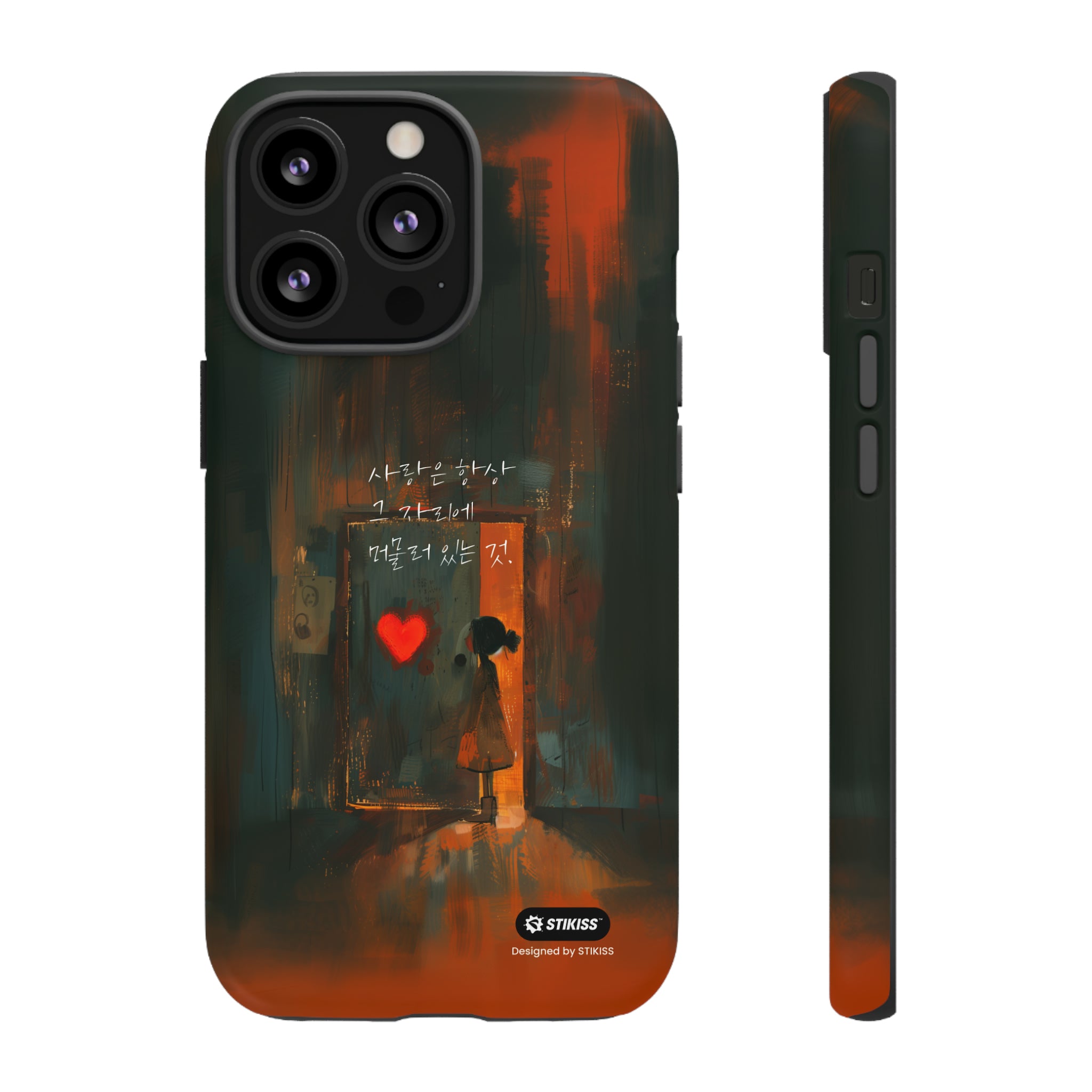 STIKISS™ Exploring Love Collection 002 - Love always Tough iPhone Cases