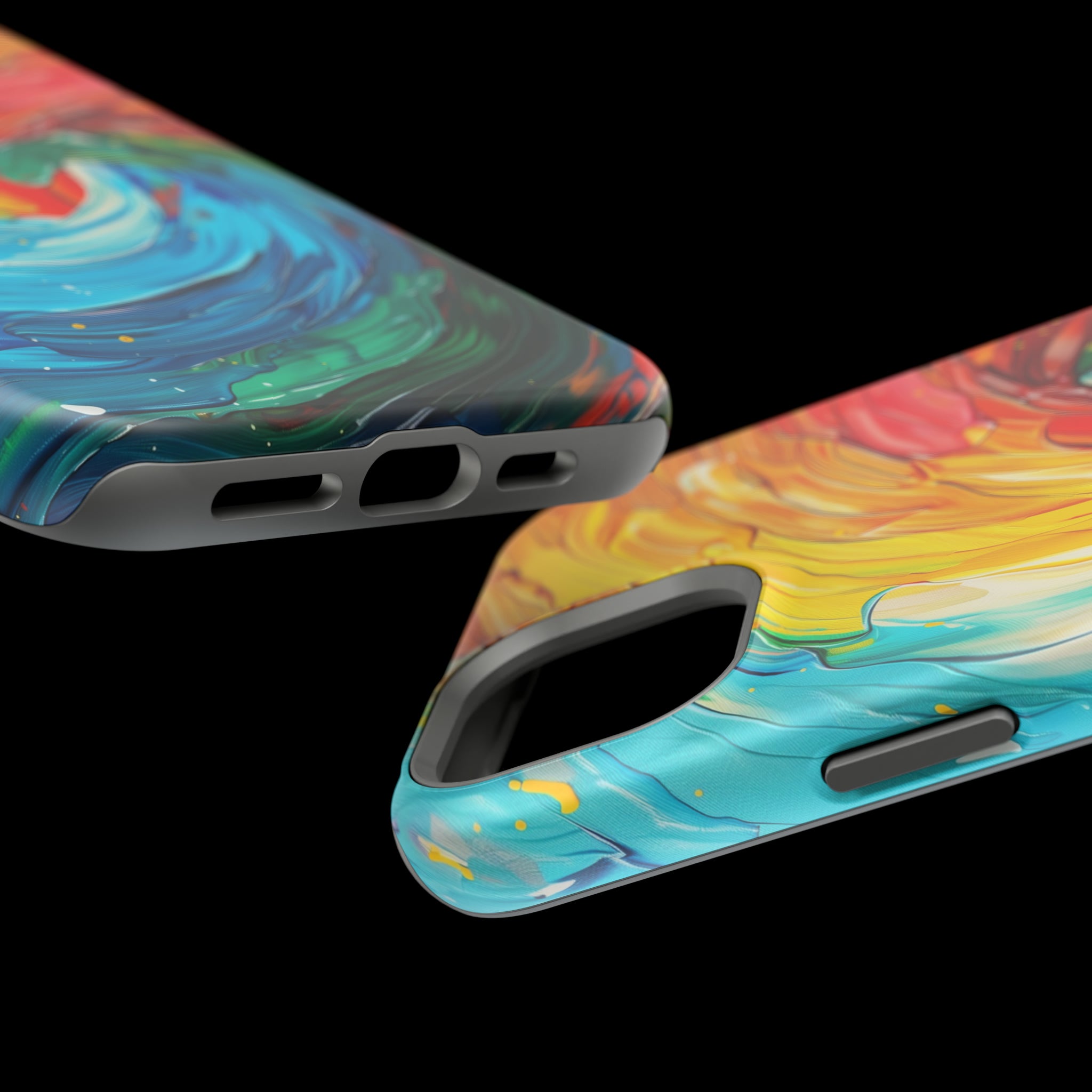 STIKISS™ Oil Paints Collection 01-018 Wave iPhone MagSafe Tough Case