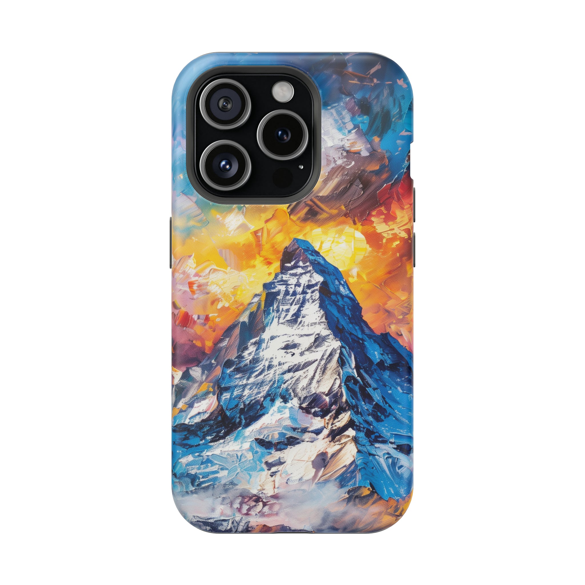 STIKISS™ Oil Paints Collection 01-009 Mount Everest iPhone MagSafe Tough Case