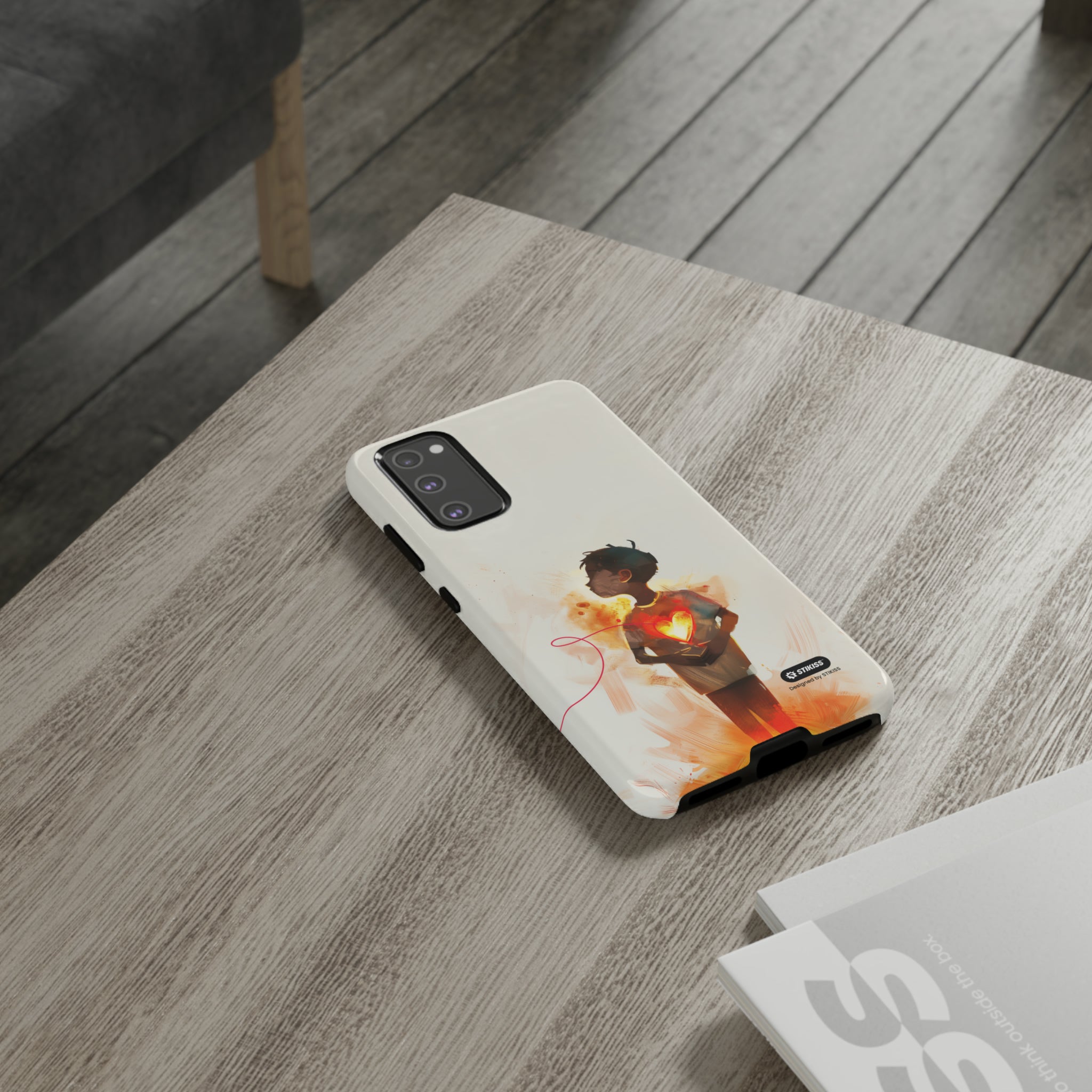 STIKISS™ Exploring Love Collection 011 - Lover Tough iPhone, Galaxy, Pixel phone Case