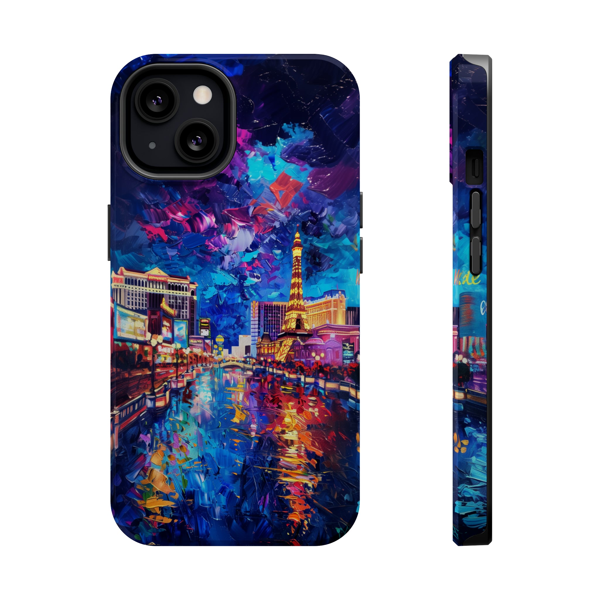 STIKISS™ Oil Paints Collection 01-012 Las Vegas iPhone MagSafe Tough Case