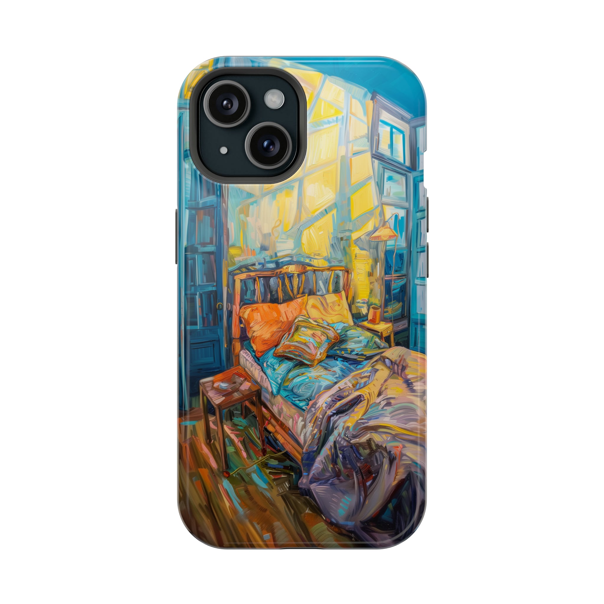 STIKISS™ Oil Paints Collection 01-020 Bed iPhone MagSafe Tough Case