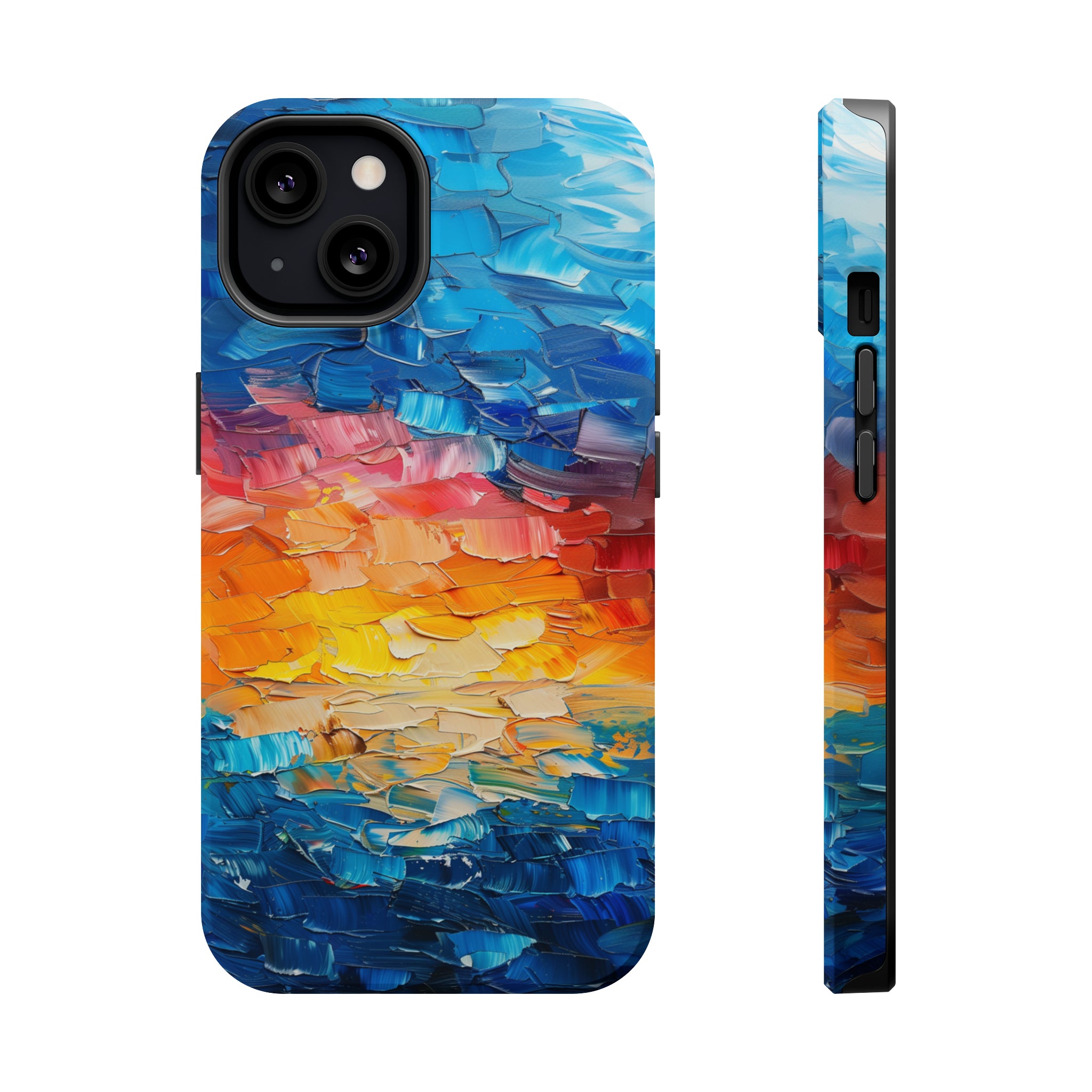 STIKISS™ Oil Paints Collection 01-004 Sunset iPhone MagSafe Tough Case