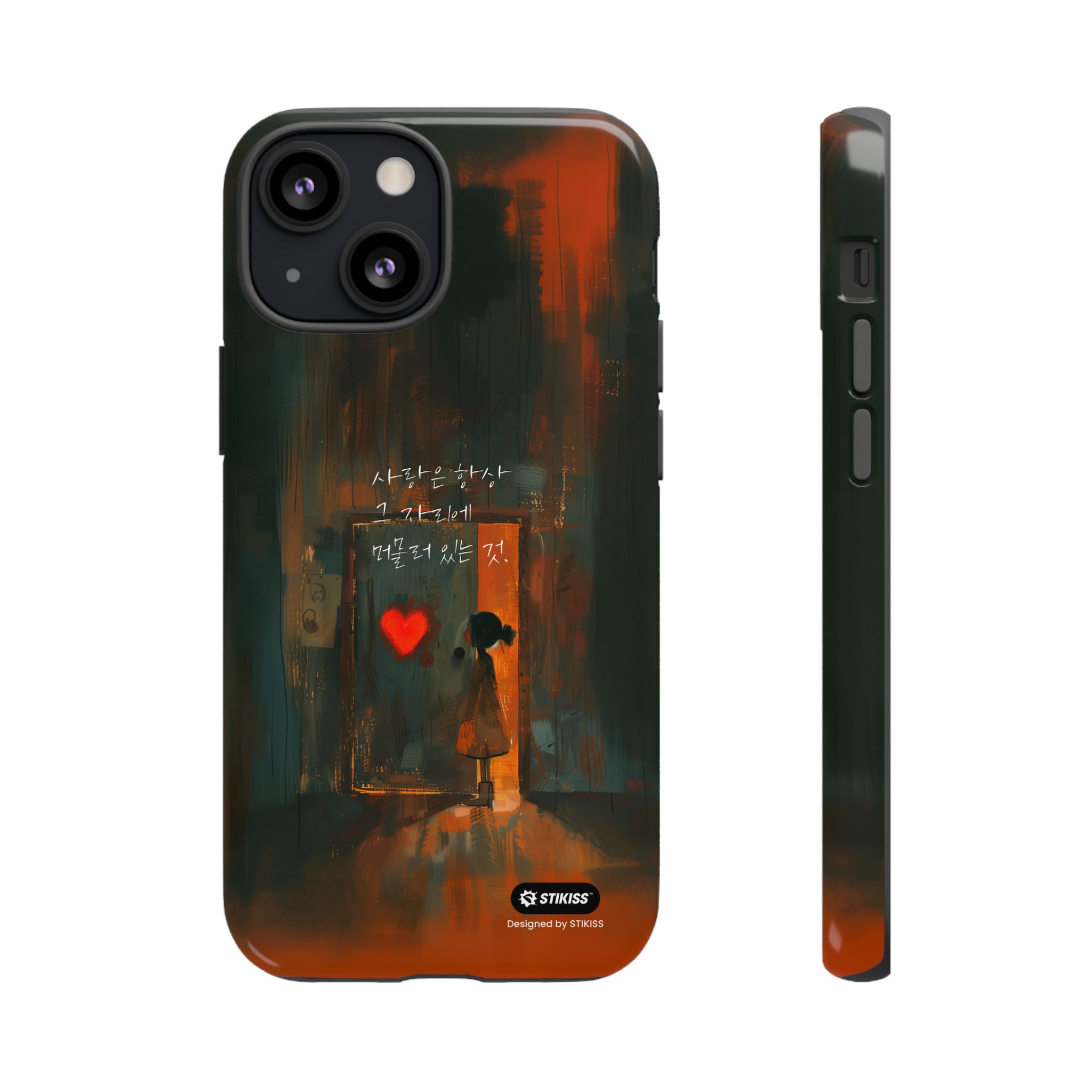 STIKISS™ Exploring Love Collection 002 - Love always Tough iPhone Cases