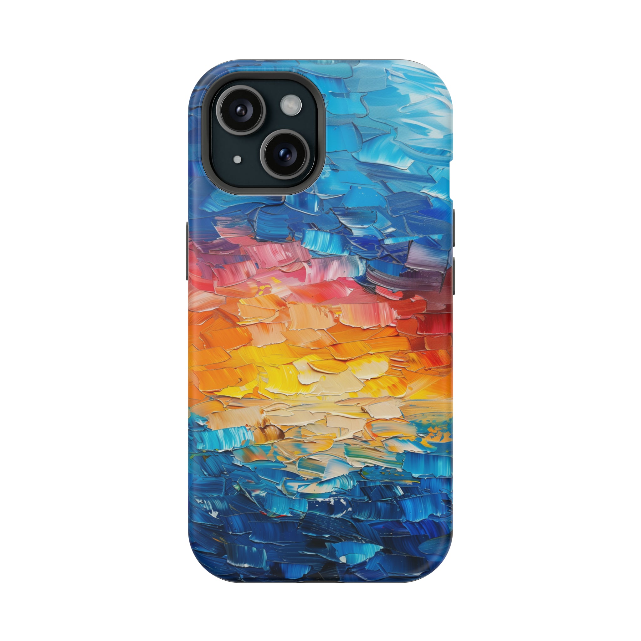 STIKISS™ Oil Paints Collection 01-004 Sunset iPhone MagSafe Tough Case