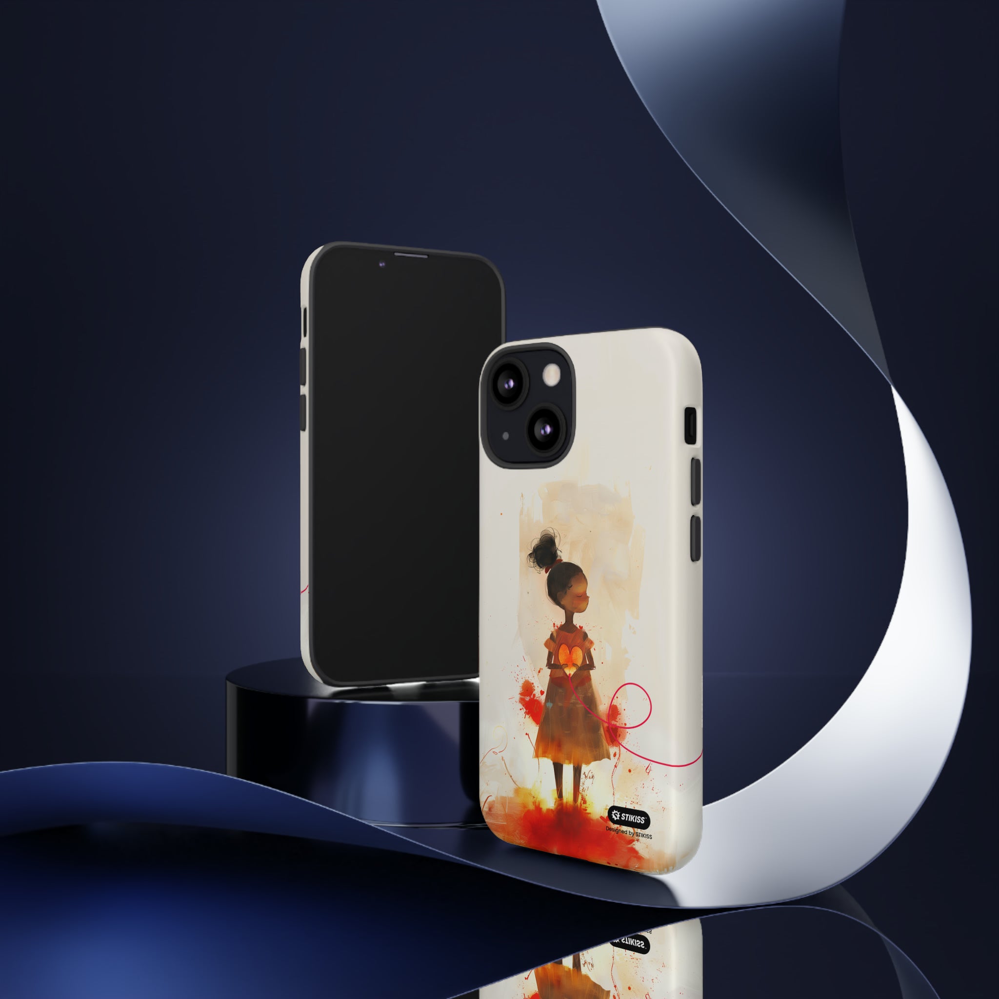 STIKISS™ Exploring Love Collection 010 - Lover Tough iPhone, Galaxy, Pixel phone Case