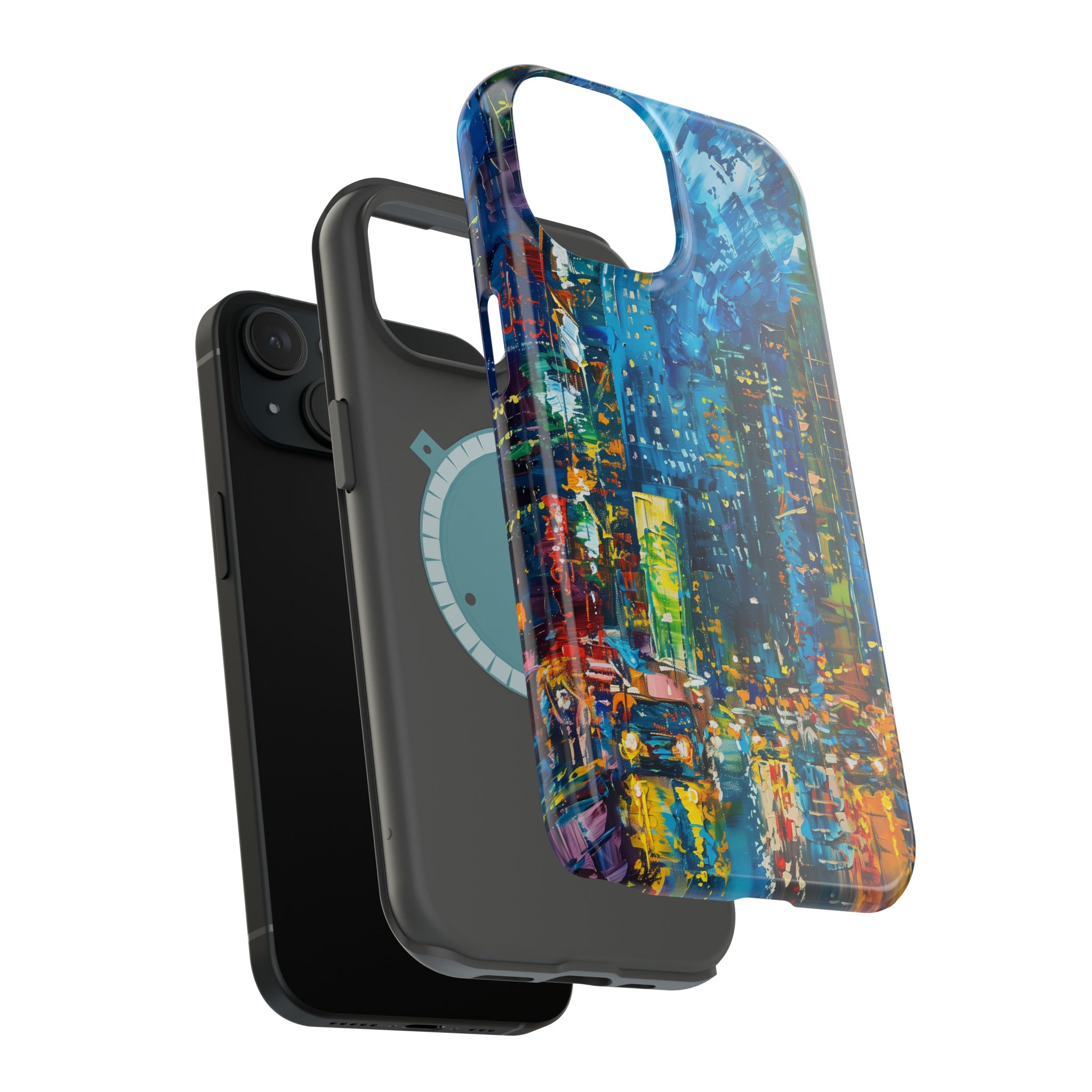 STIKISS™ Oil Paints Collection 01-005 New York iPhone MagSafe Tough Case