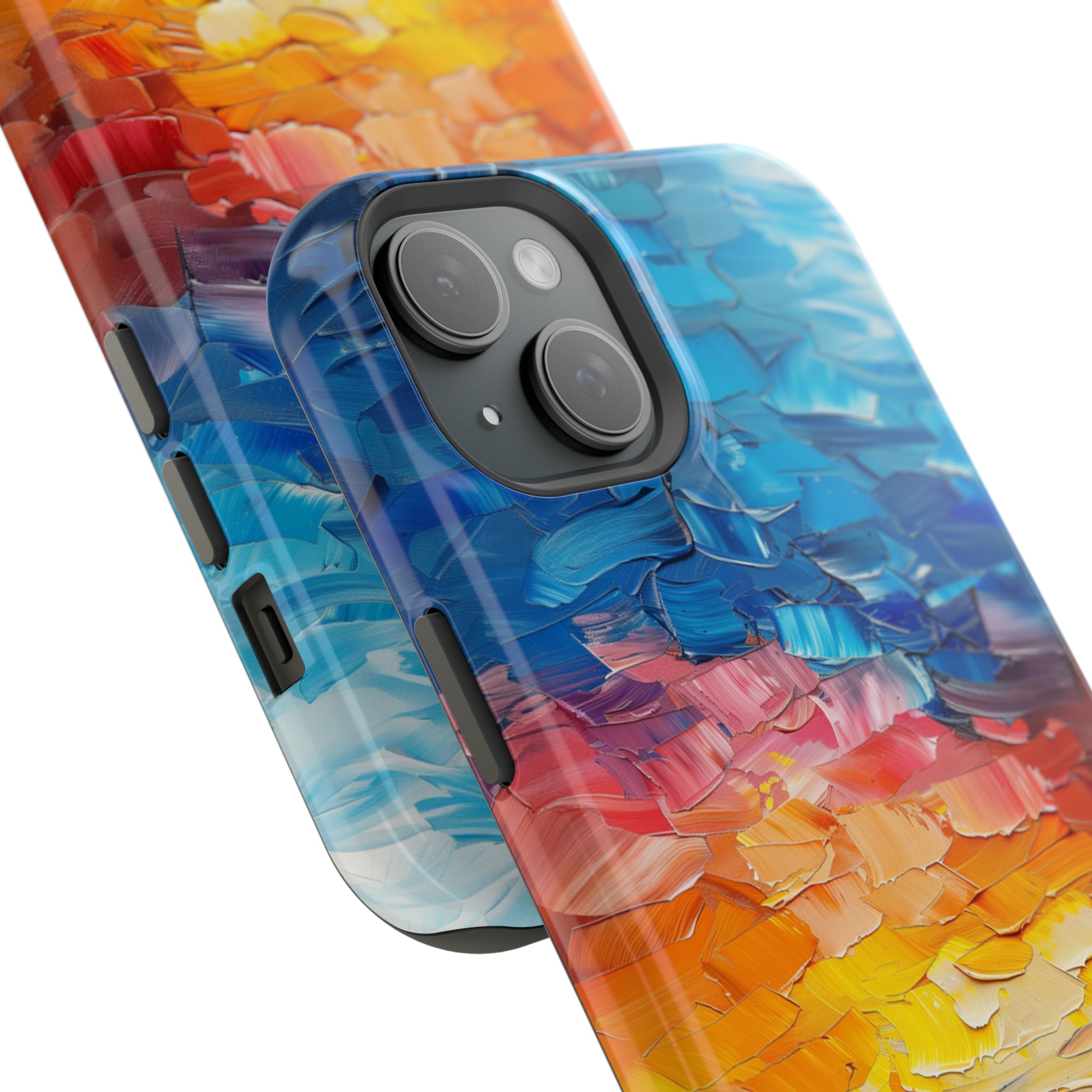 STIKISS™ Oil Paints Collection 01-004 Sunset iPhone MagSafe Tough Case