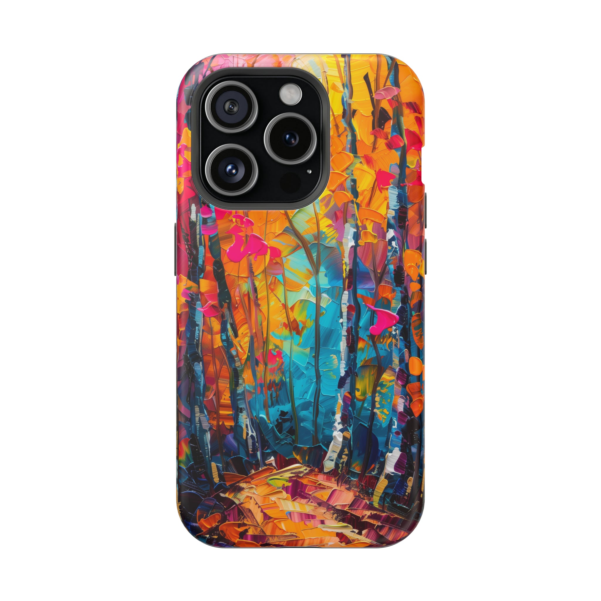 STIKISS™ Oil Paints Collection 01-002 Forest iPhone MagSafe Tough Case