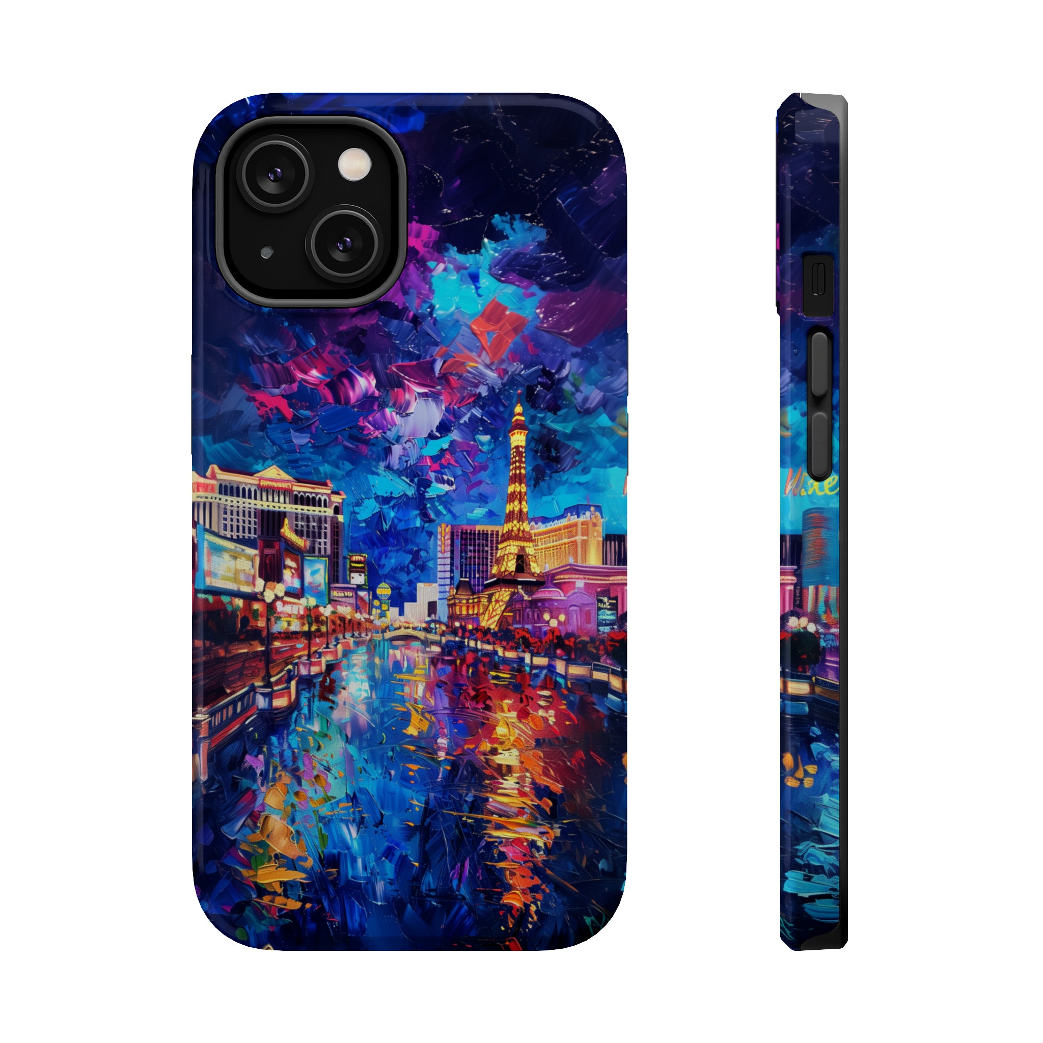 STIKISS™ Oil Paints Collection 01-012 Las Vegas iPhone MagSafe Tough Case