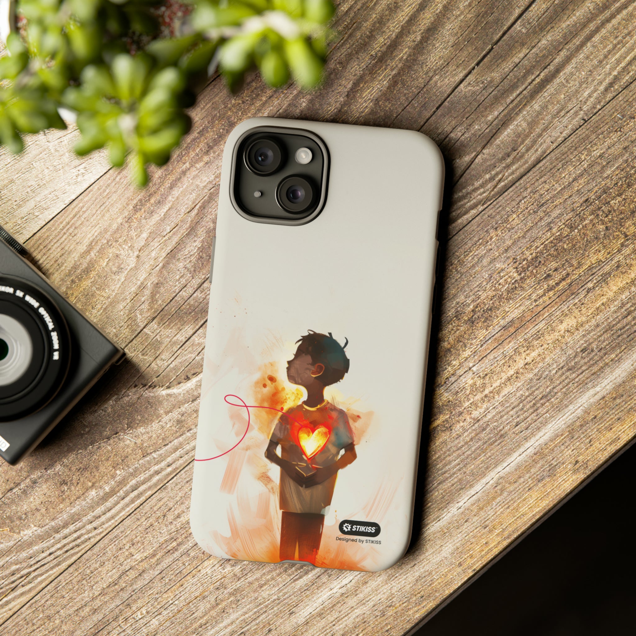 STIKISS™ Exploring Love Collection 011 - Lover Tough iPhone, Galaxy, Pixel phone Case