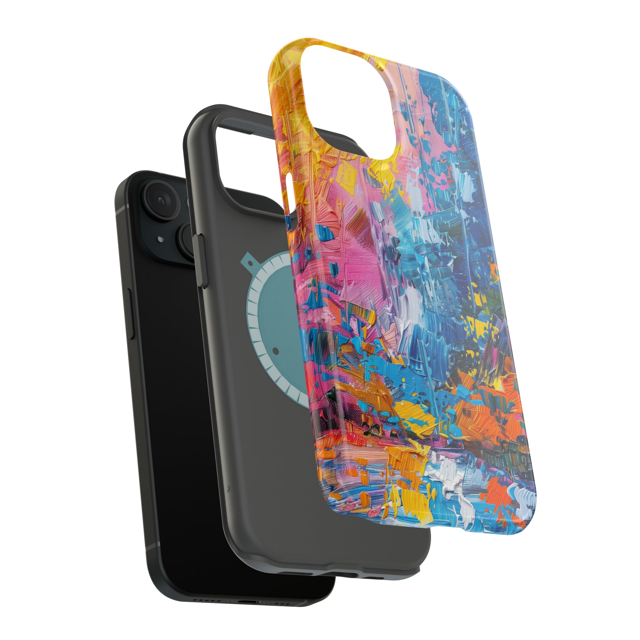 STIKISS™ Oil Paints Collection 01-010 Niagara Falls iPhone MagSafe Tough Case