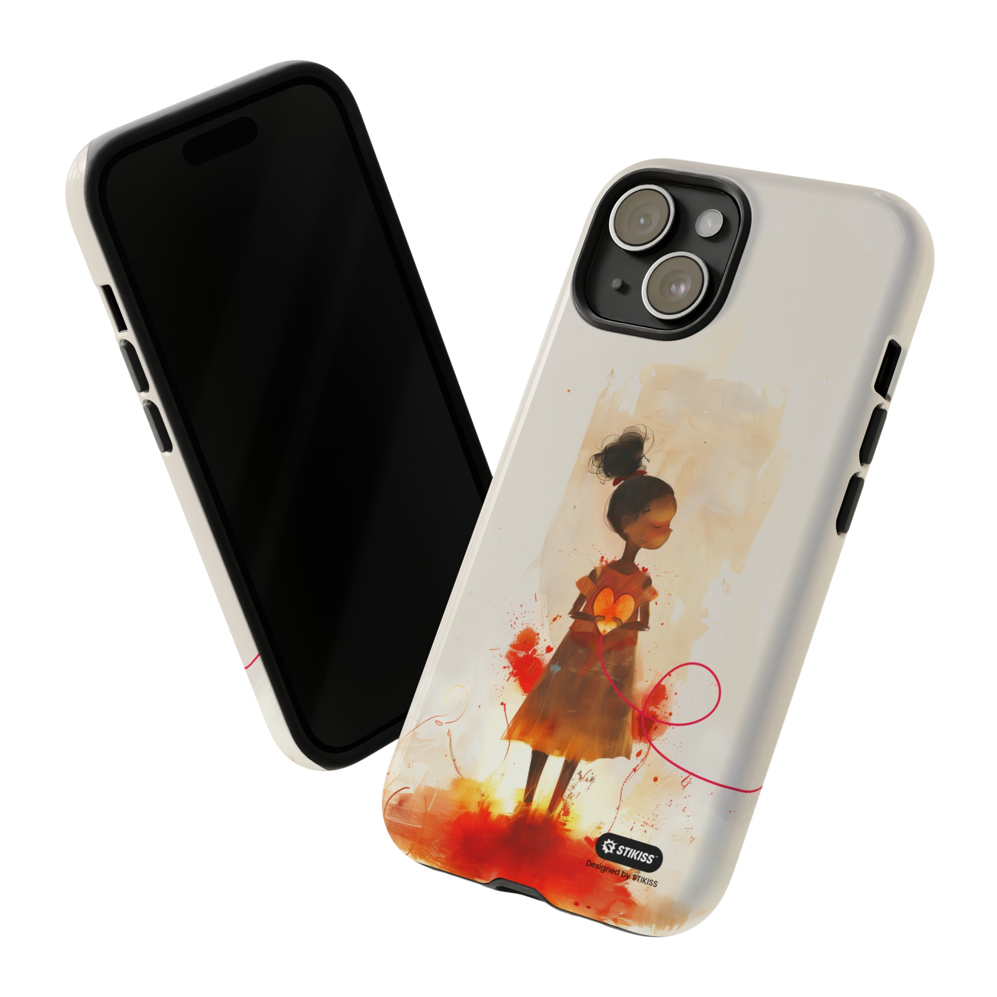 STIKISS™ Exploring Love Collection 010 - Lover Tough iPhone, Galaxy, Pixel phone Case