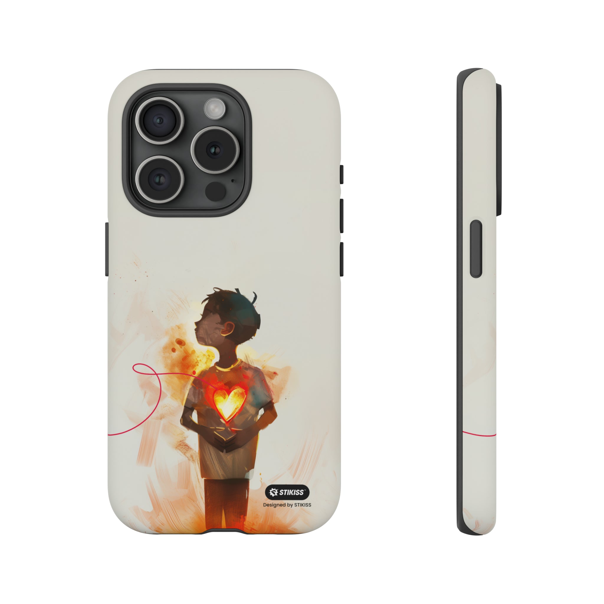 STIKISS™ Exploring Love Collection 011 - Lover Tough iPhone, Galaxy, Pixel phone Case