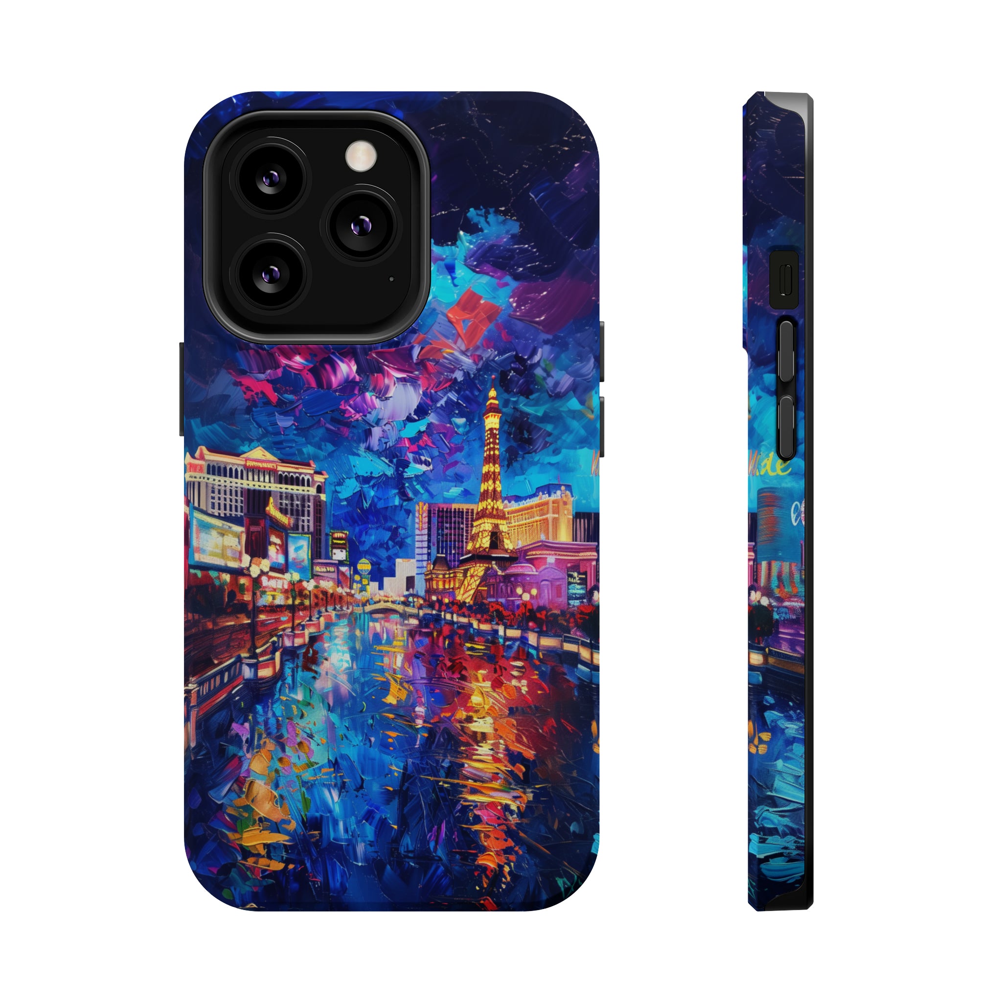 STIKISS™ Oil Paints Collection 01-012 Las Vegas iPhone MagSafe Tough Case